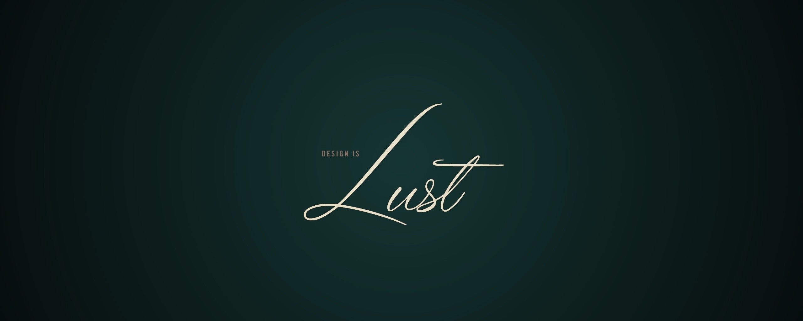 Design is lust обои