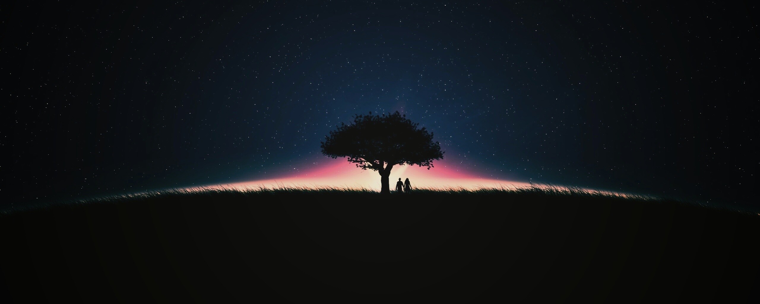 Звёздная ночь обои