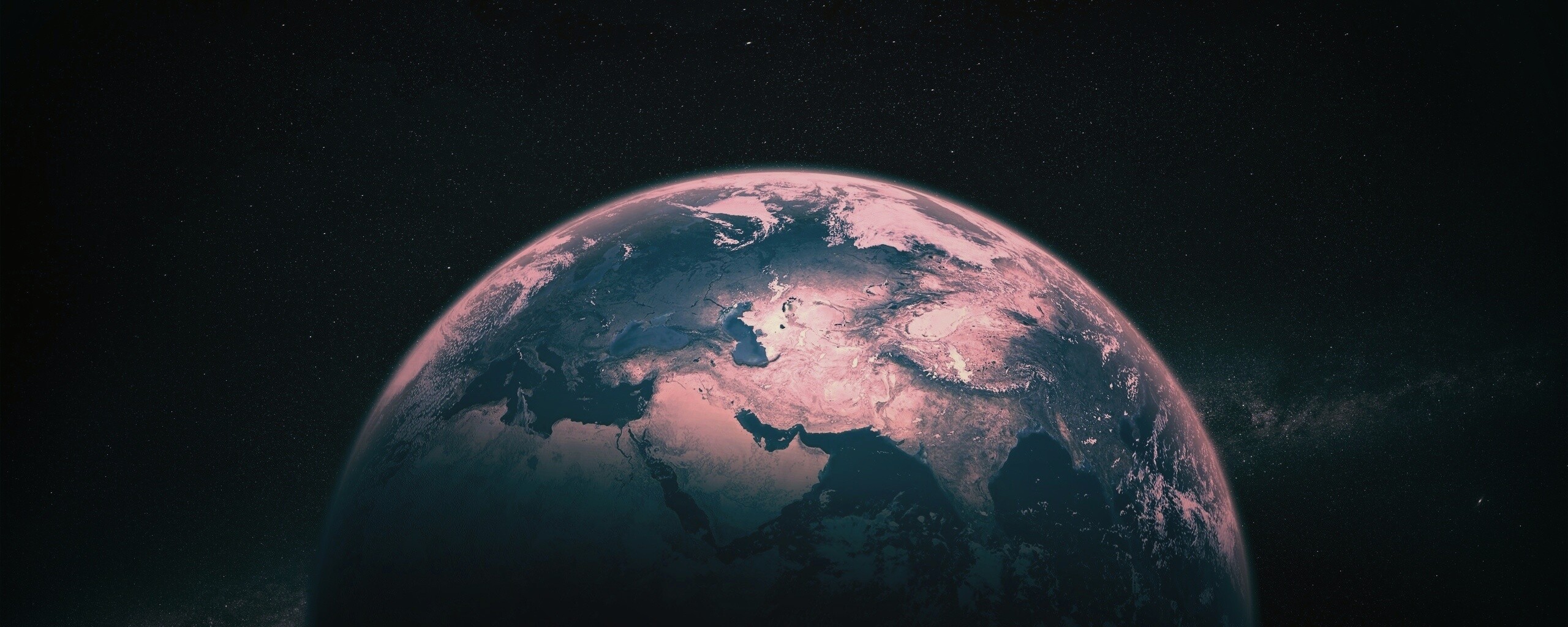 Северное полушарие Земли обои