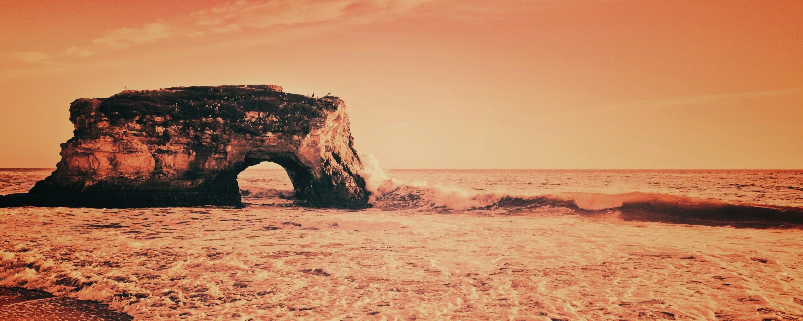 Природный мост обои