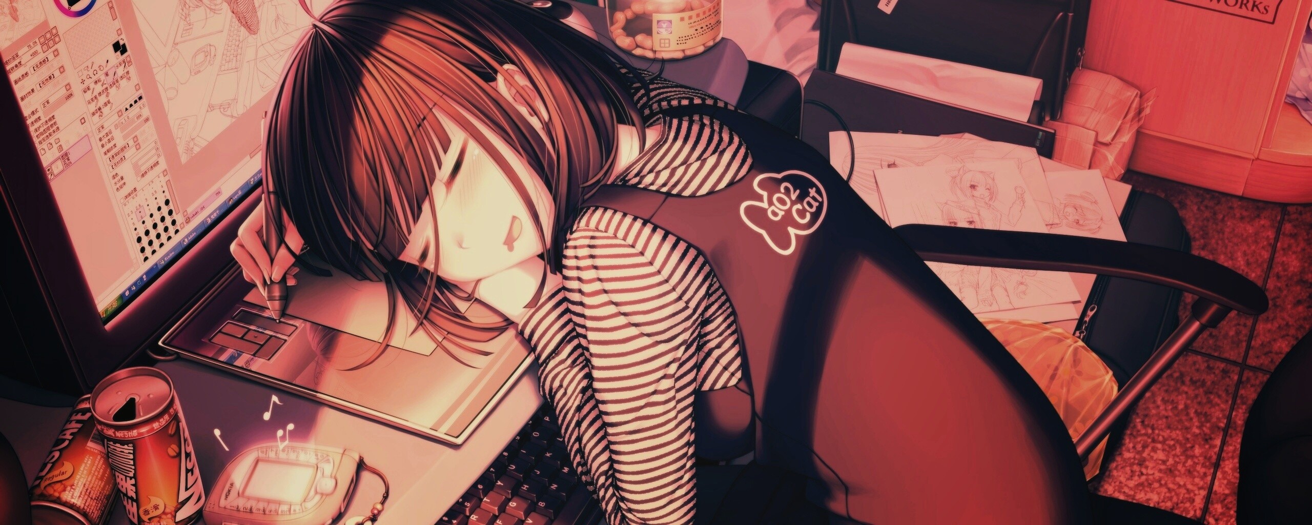 Нарисовать самого себя обои