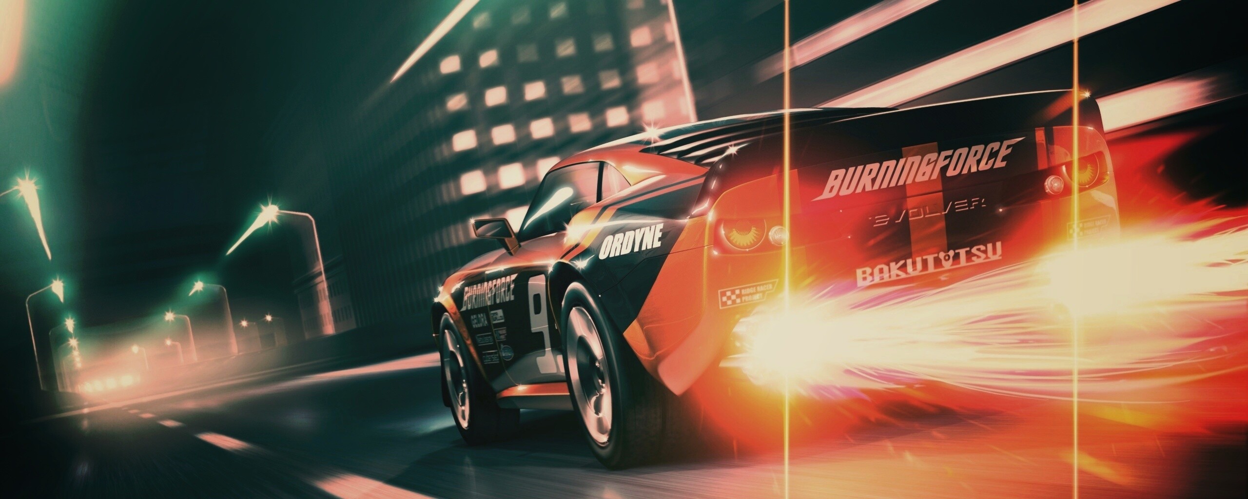 Ночное нитро обои