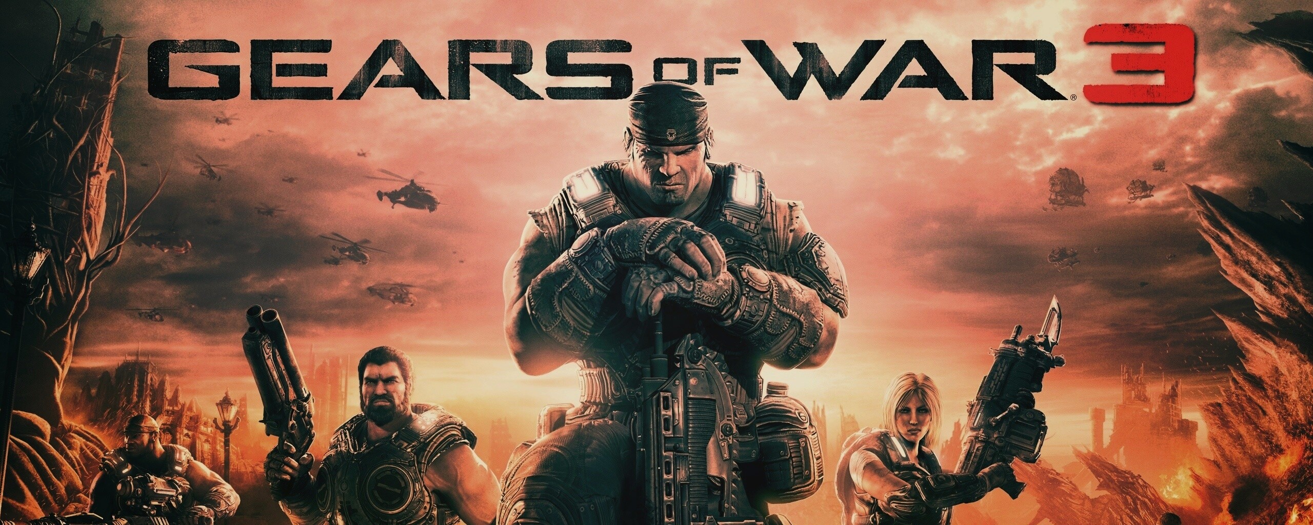 Gears of War 3 обои