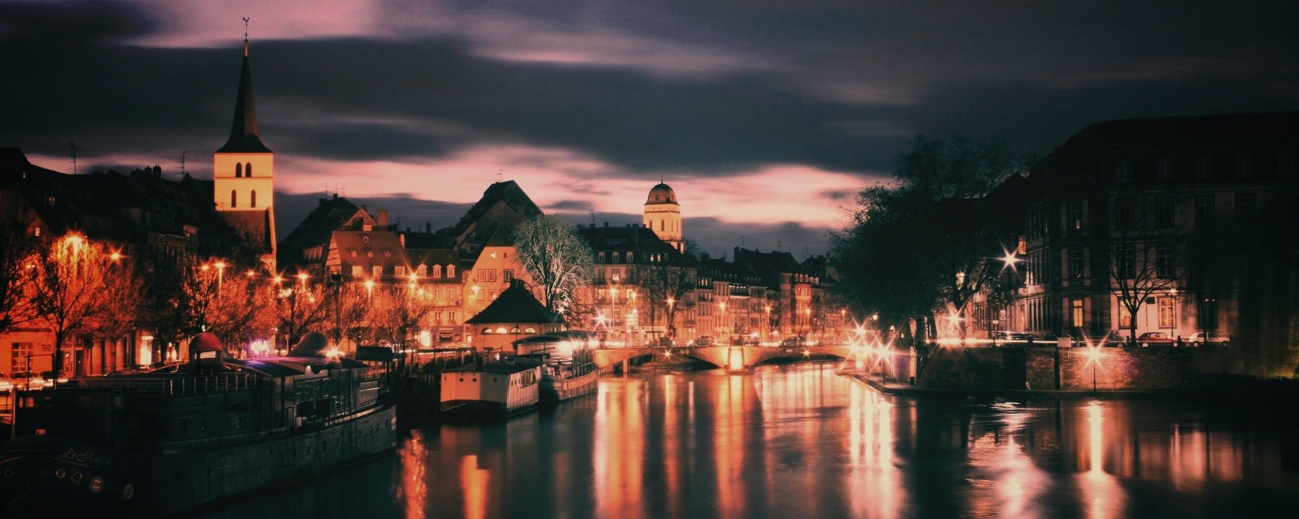 Город Страсбург обои