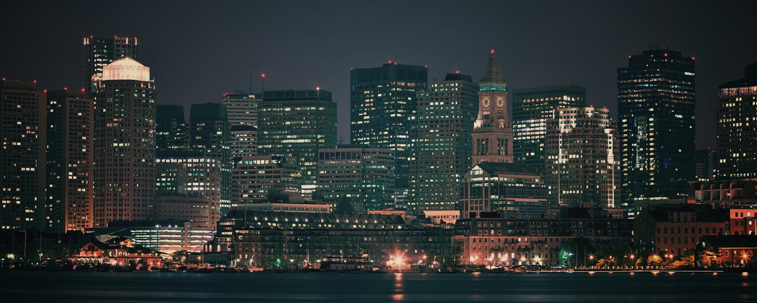 Панорама города обои