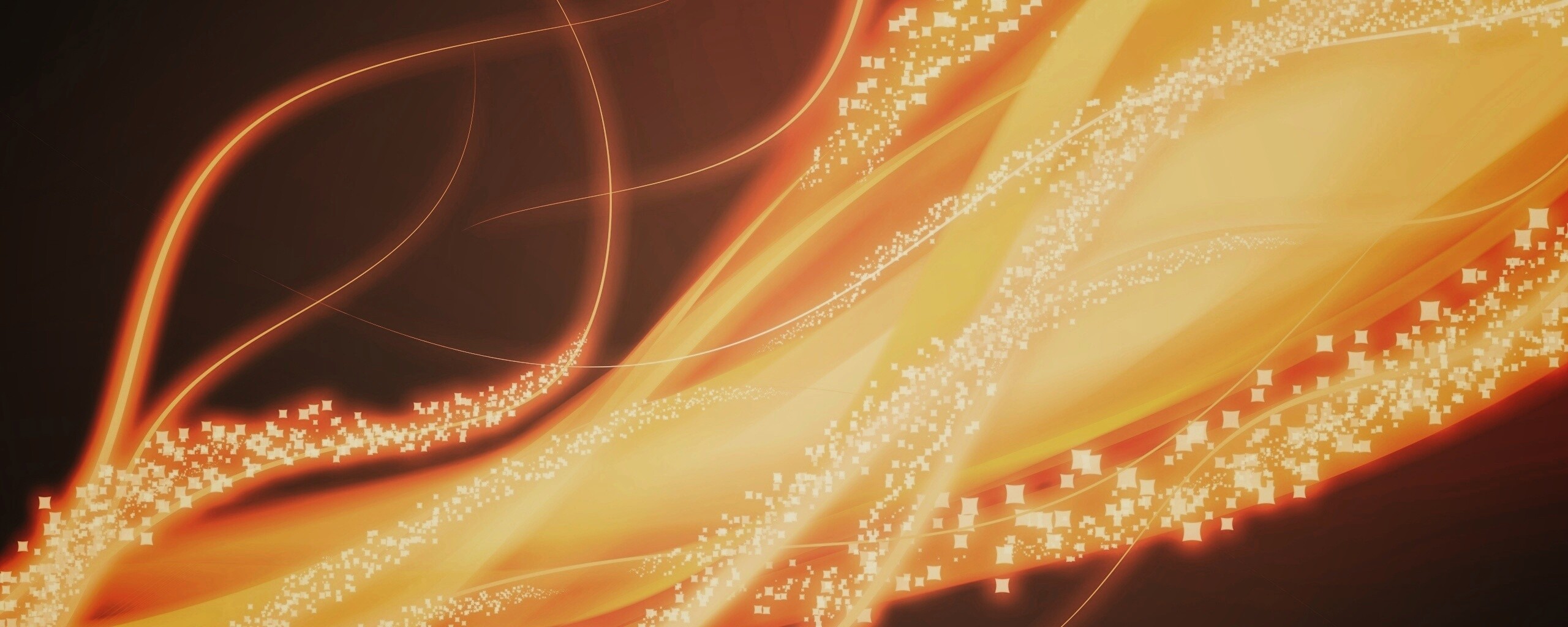 Волна пламенной энергии обои