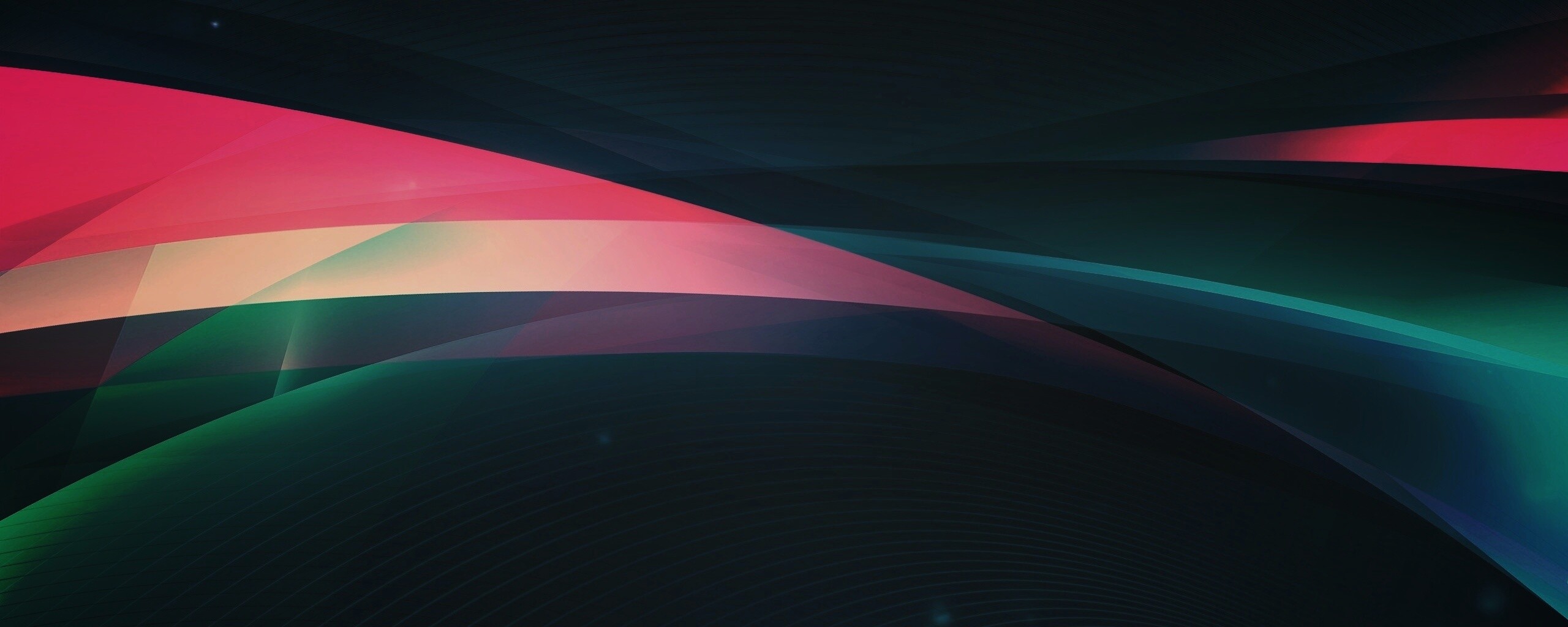 Пересечение световых плоскостей обои