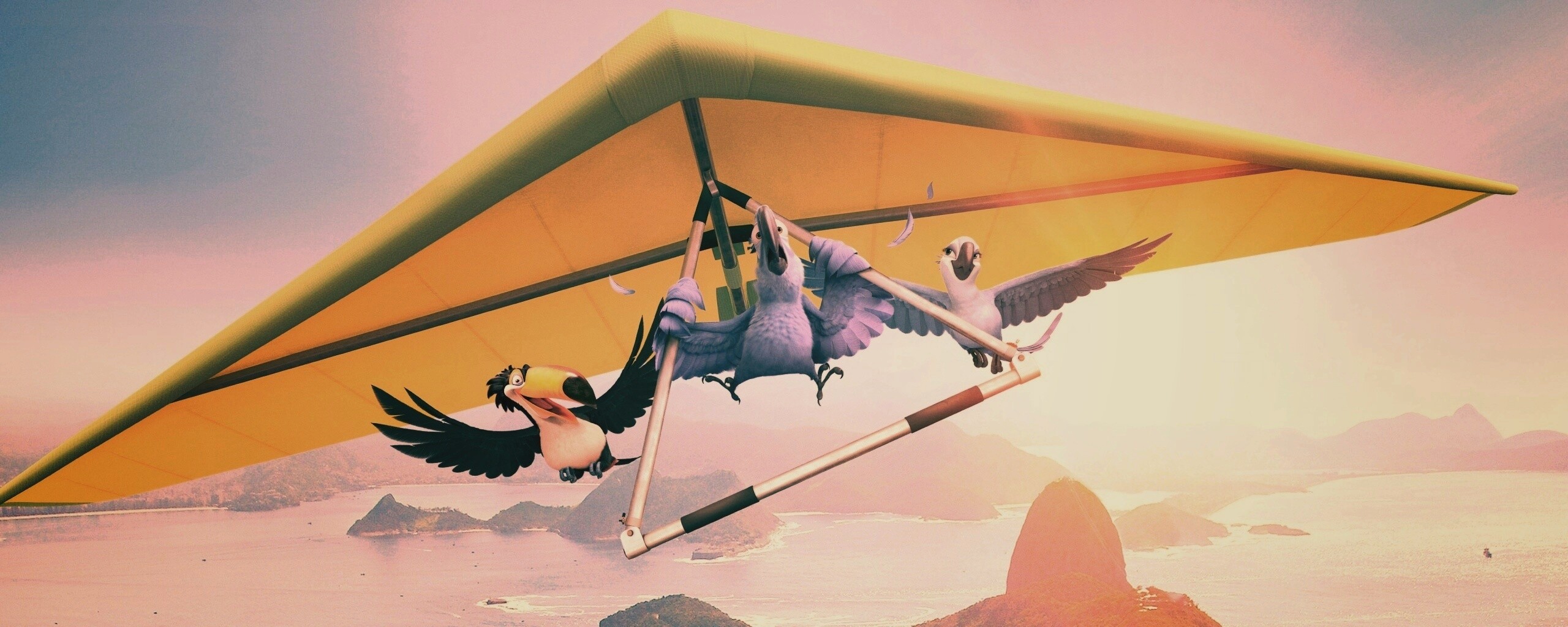 Герои мультфильма Рио обои