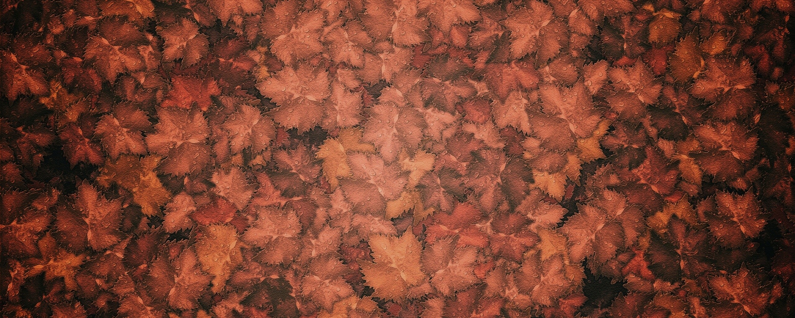 Осенние листья обои