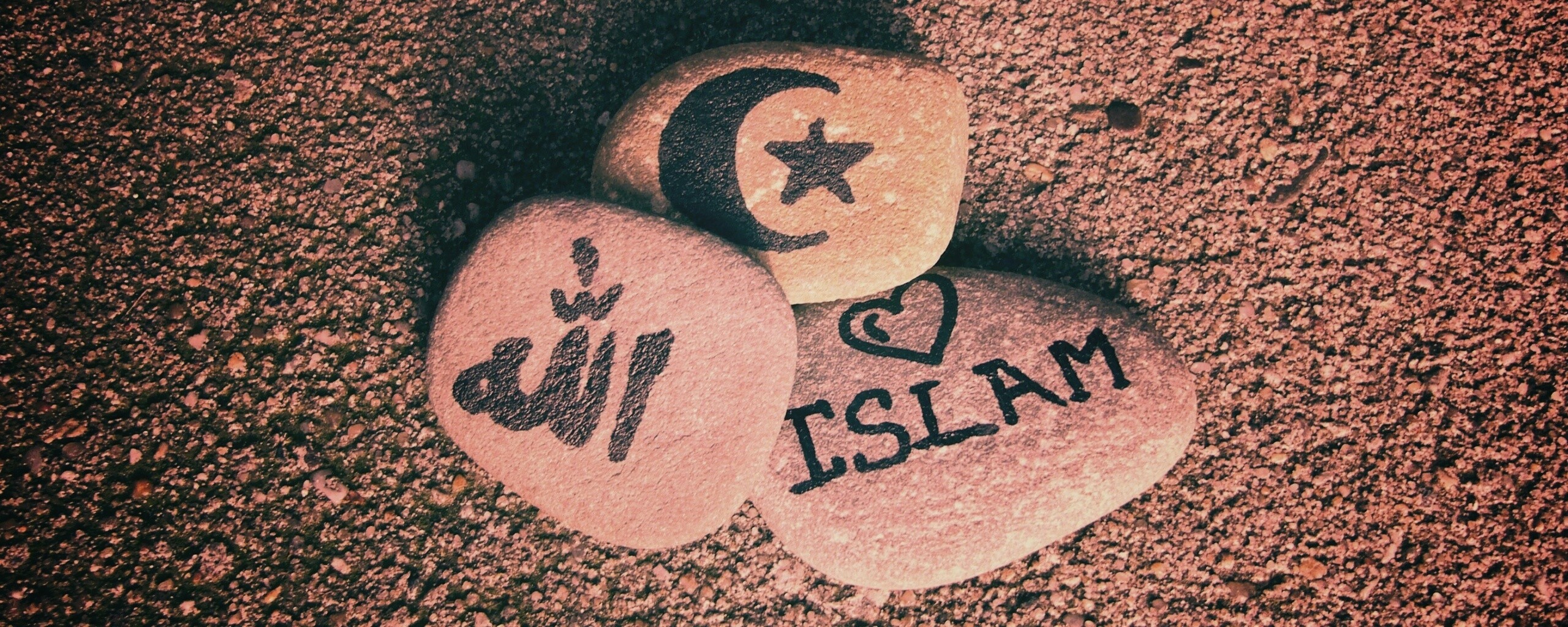 Религия на камнях обои