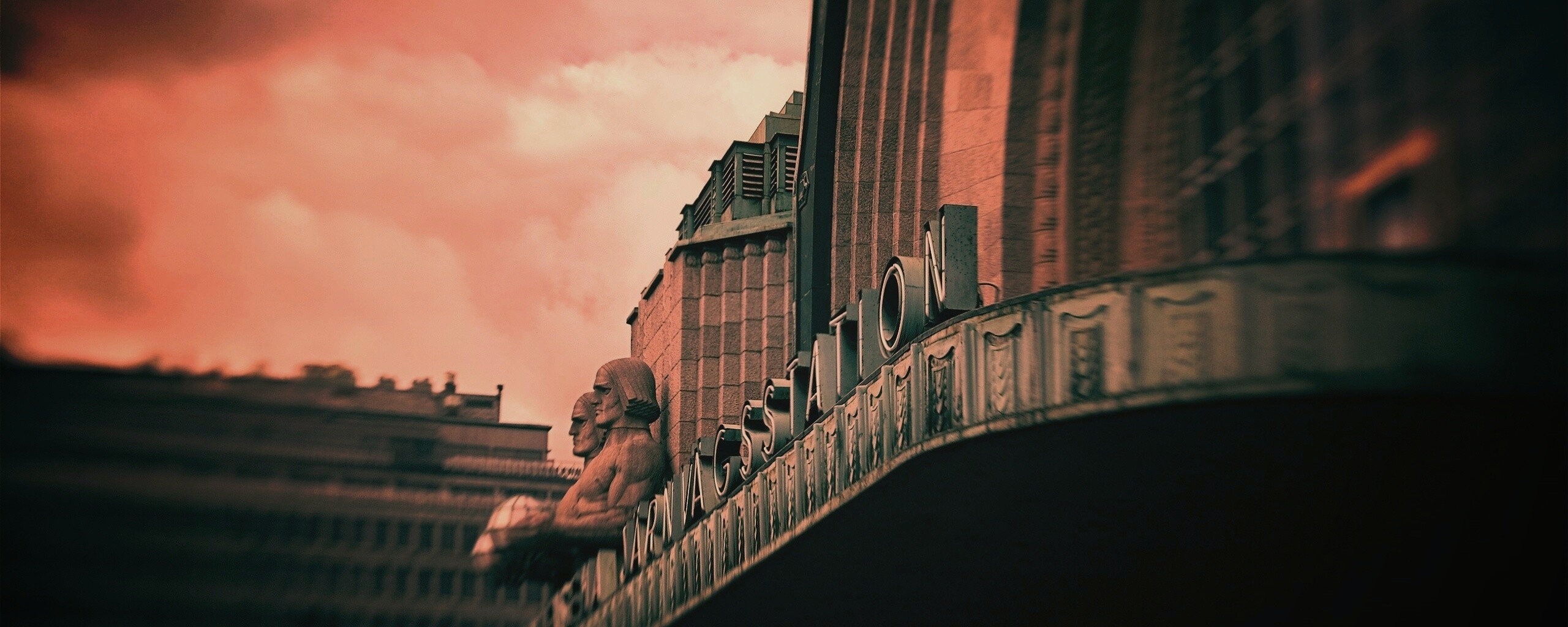 Вокзал Хельсинки обои