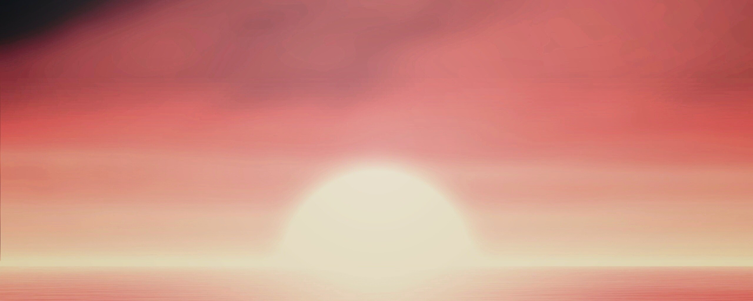 Нереальный закат обои