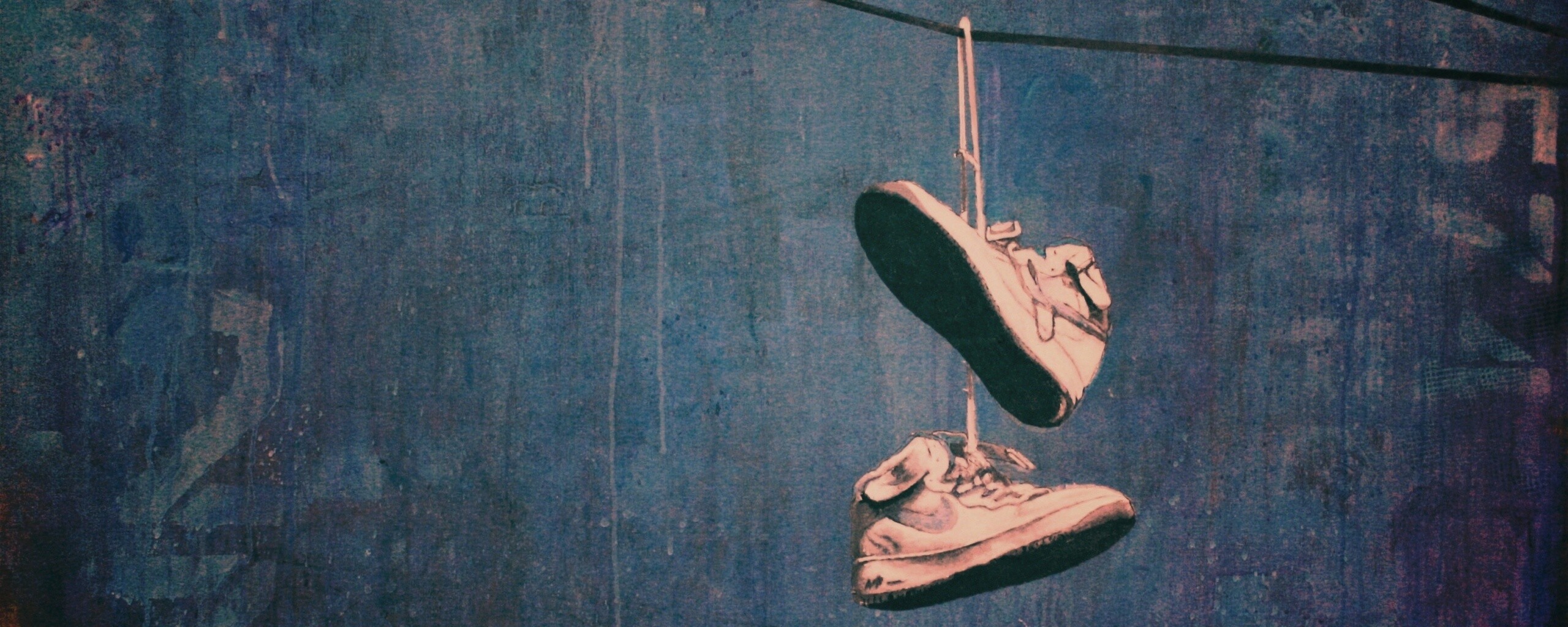 Кросовки на проводе обои