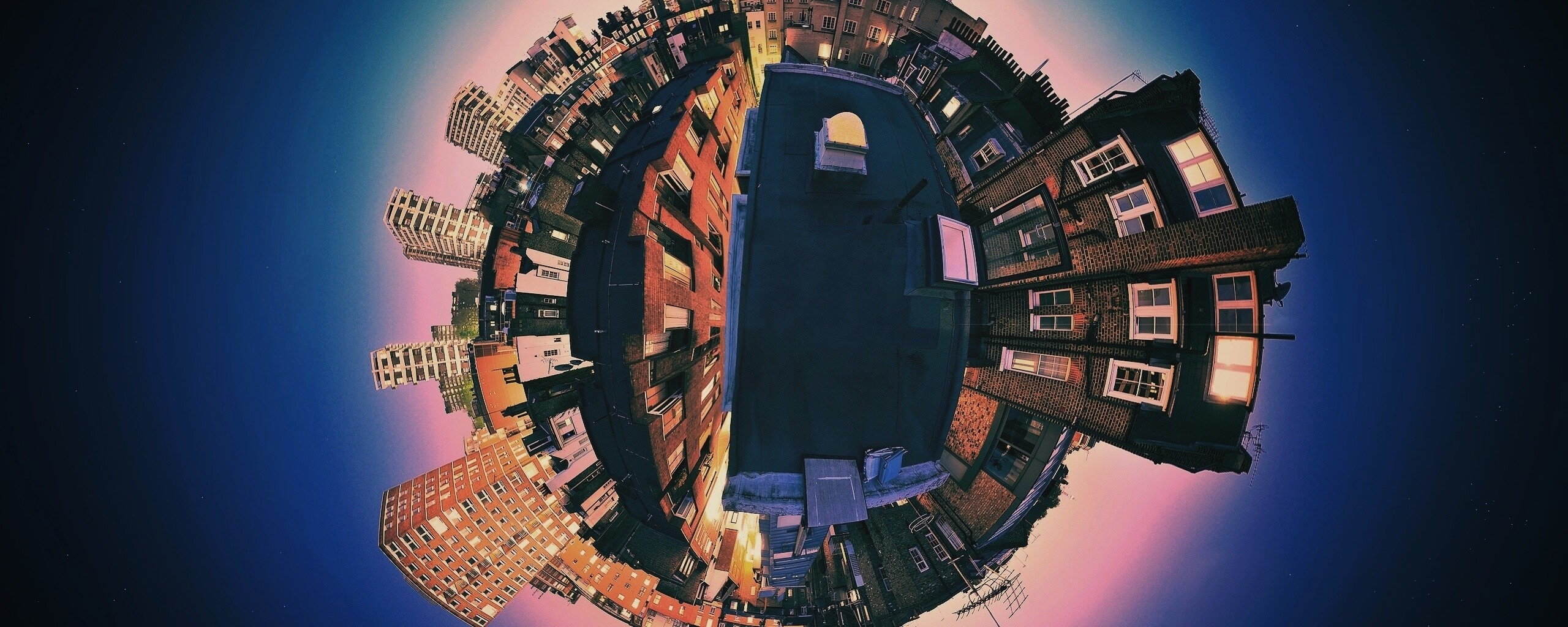 Весь город обои