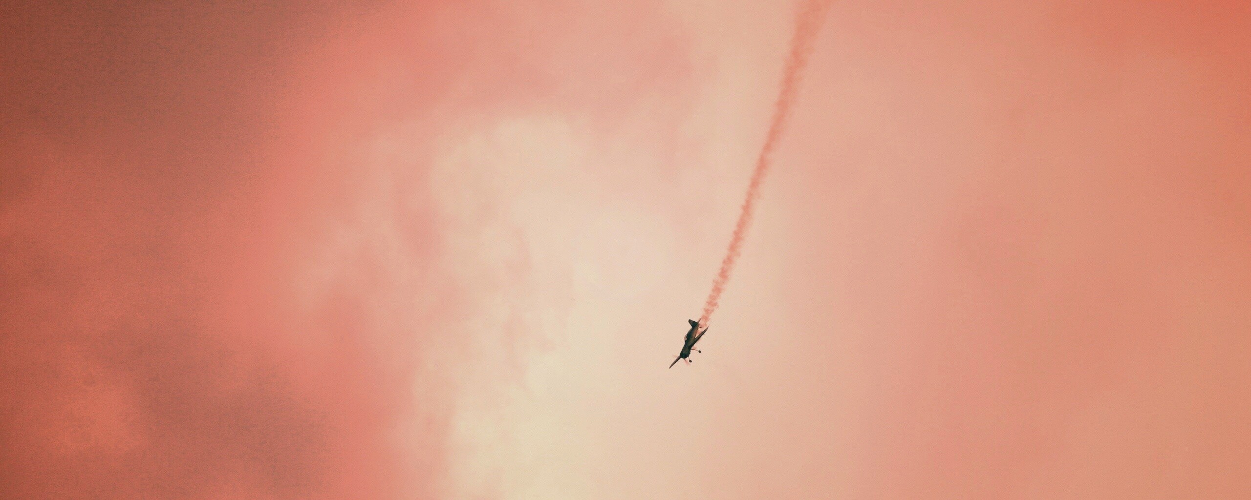 Падающий самолёт обои