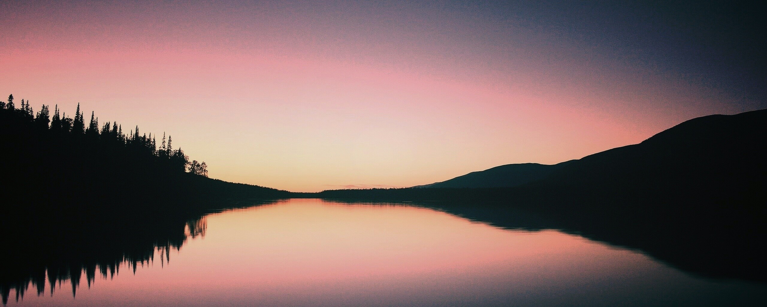 Гладкое озеро обои