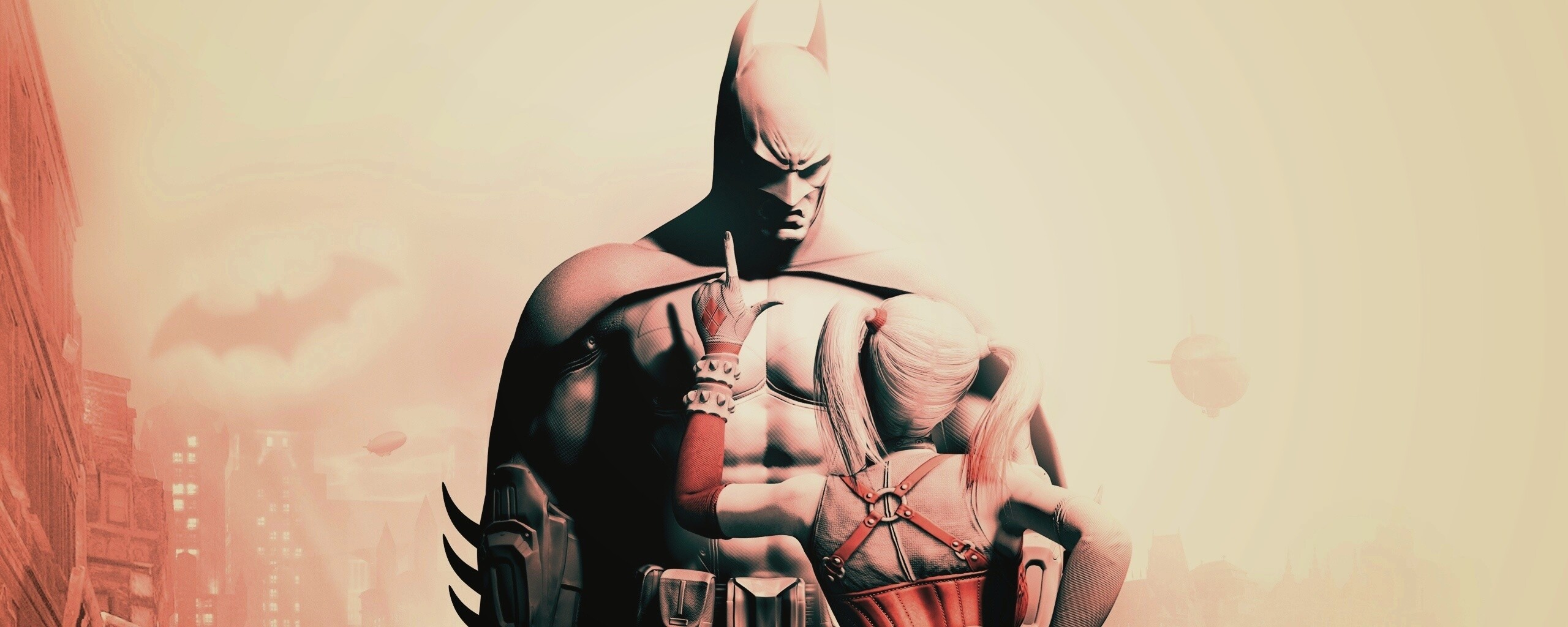 Бэтман и Харли Куин обои