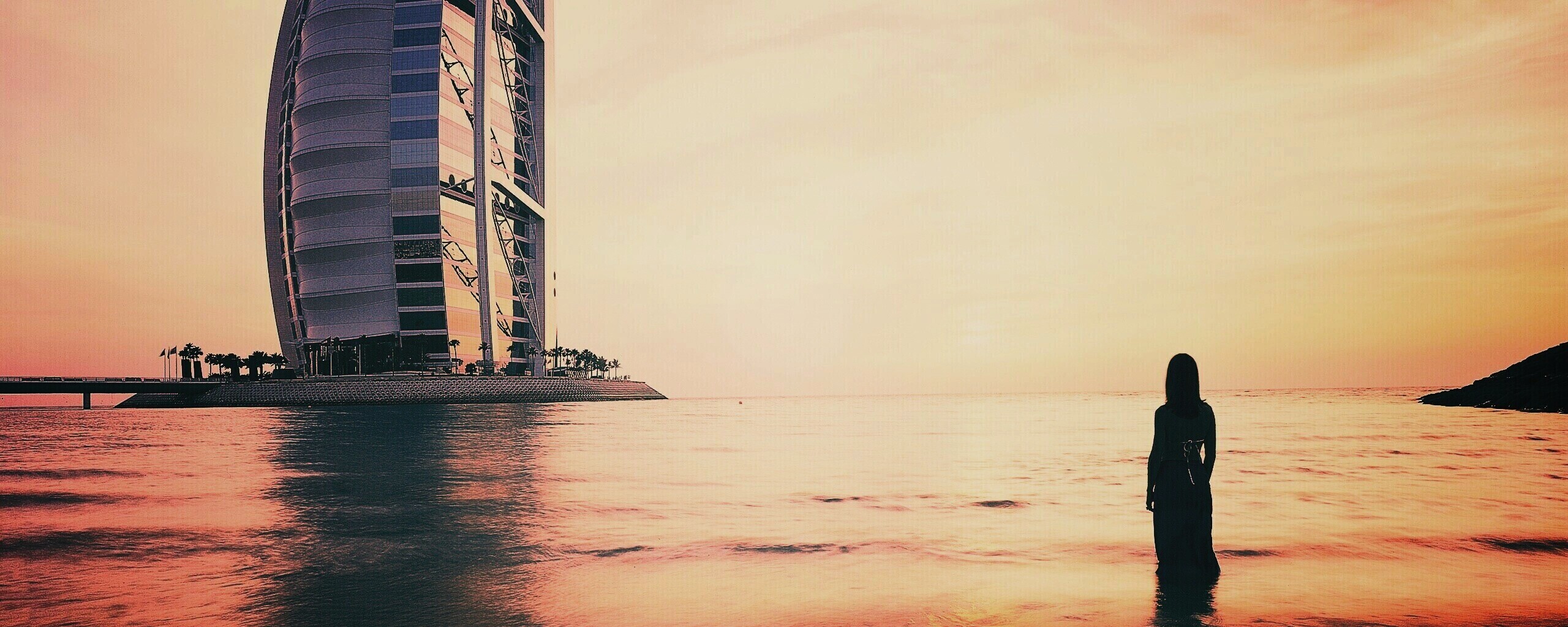 Бурдж Аль Араб в Дубае обои