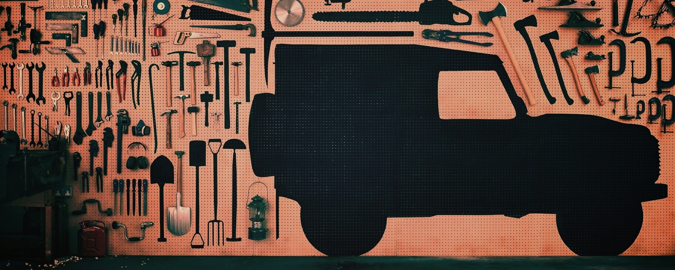 Типичный гараж обои