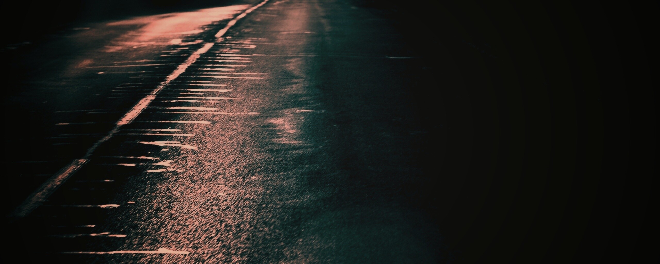 Ночная дорога обои