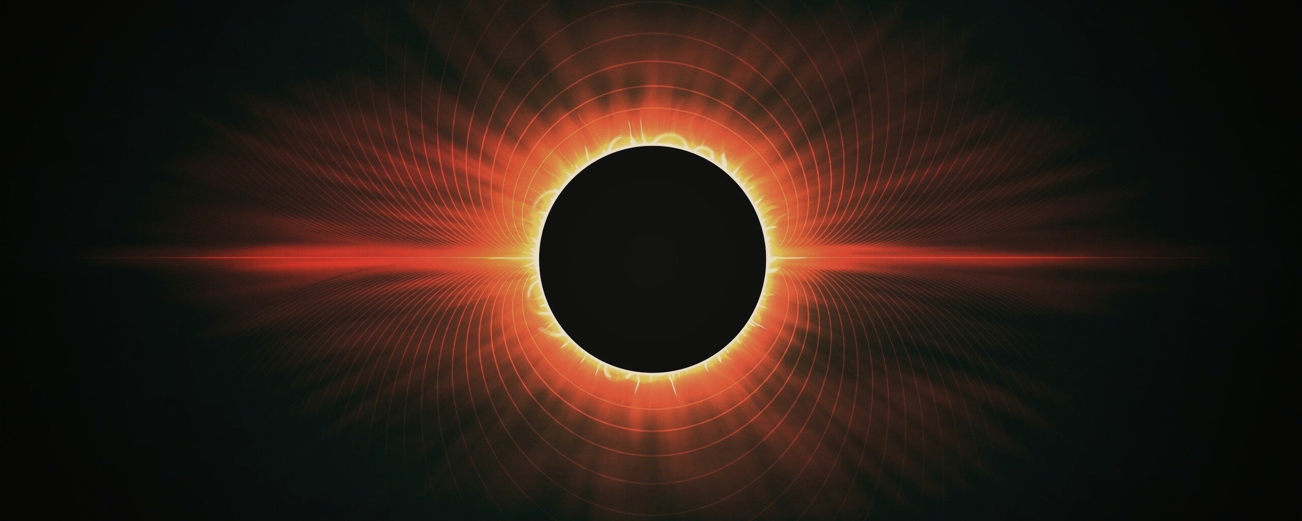 Солнецное затмение обои