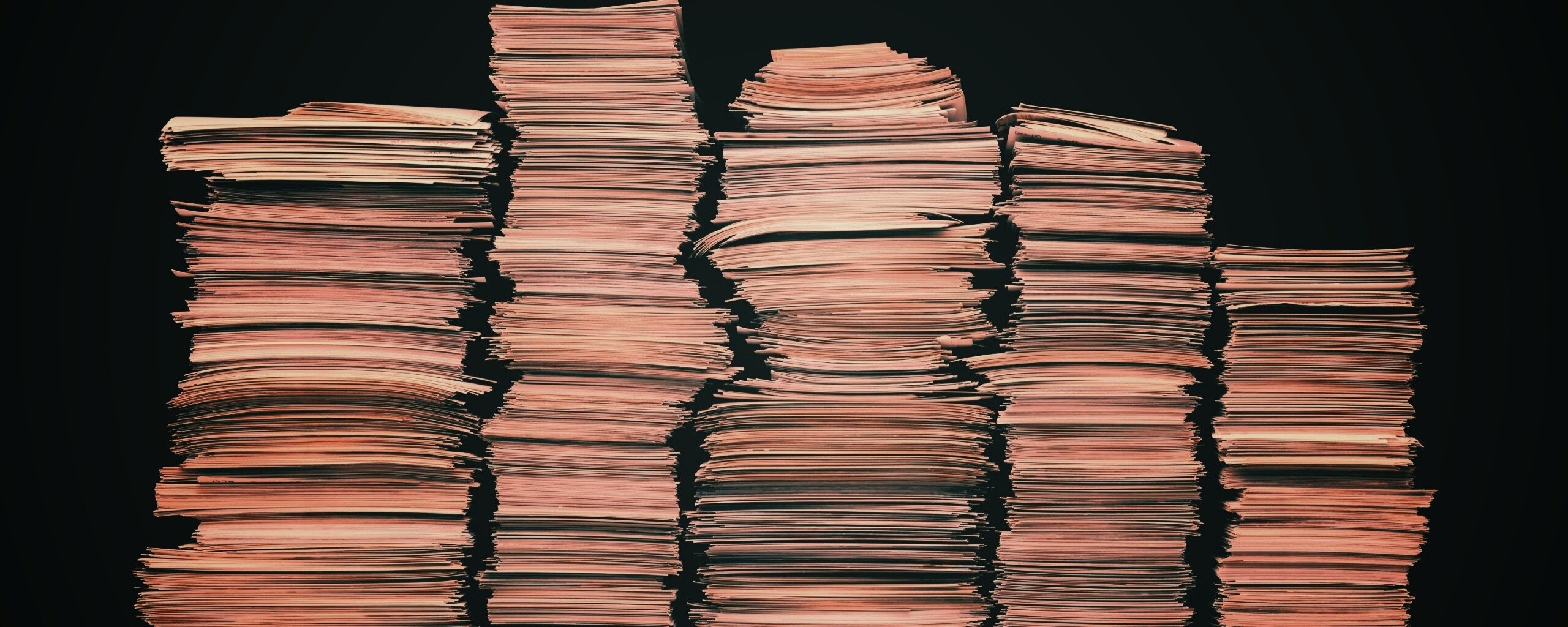 Стопки листов бумаги обои