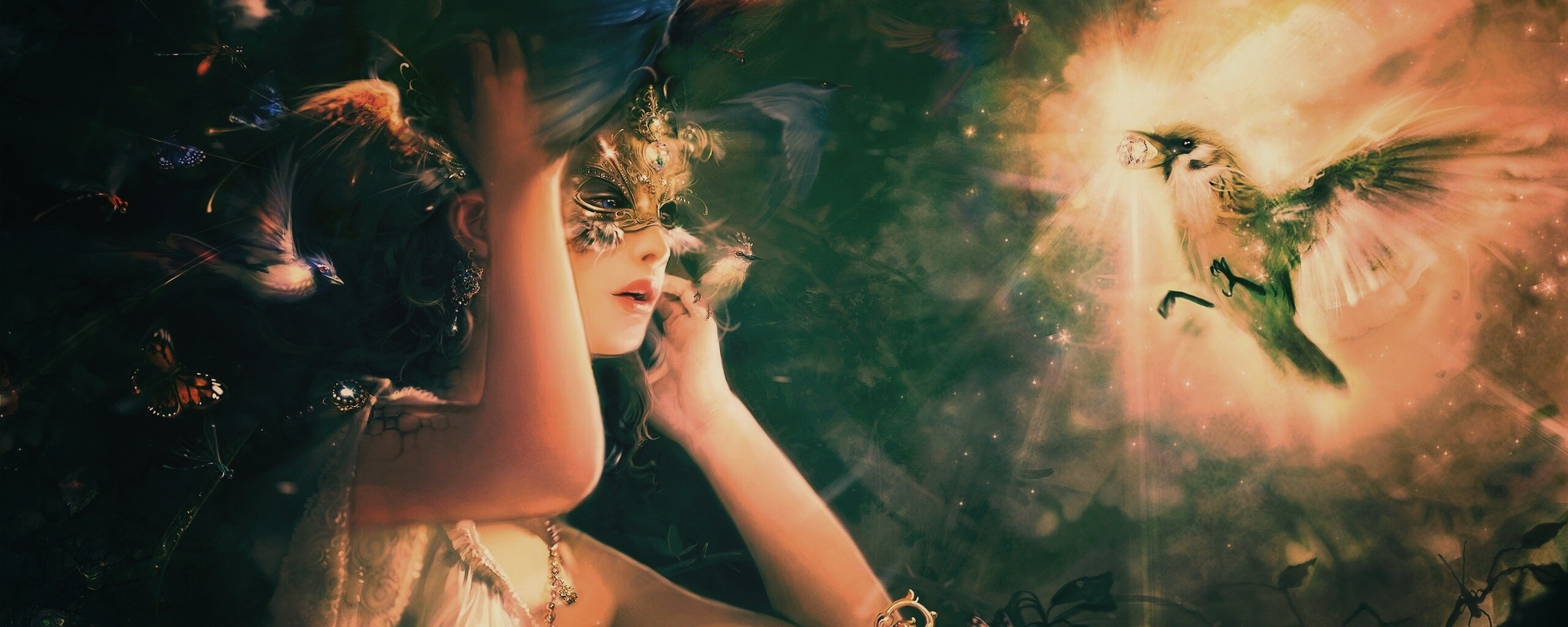 Птицы счастья обои