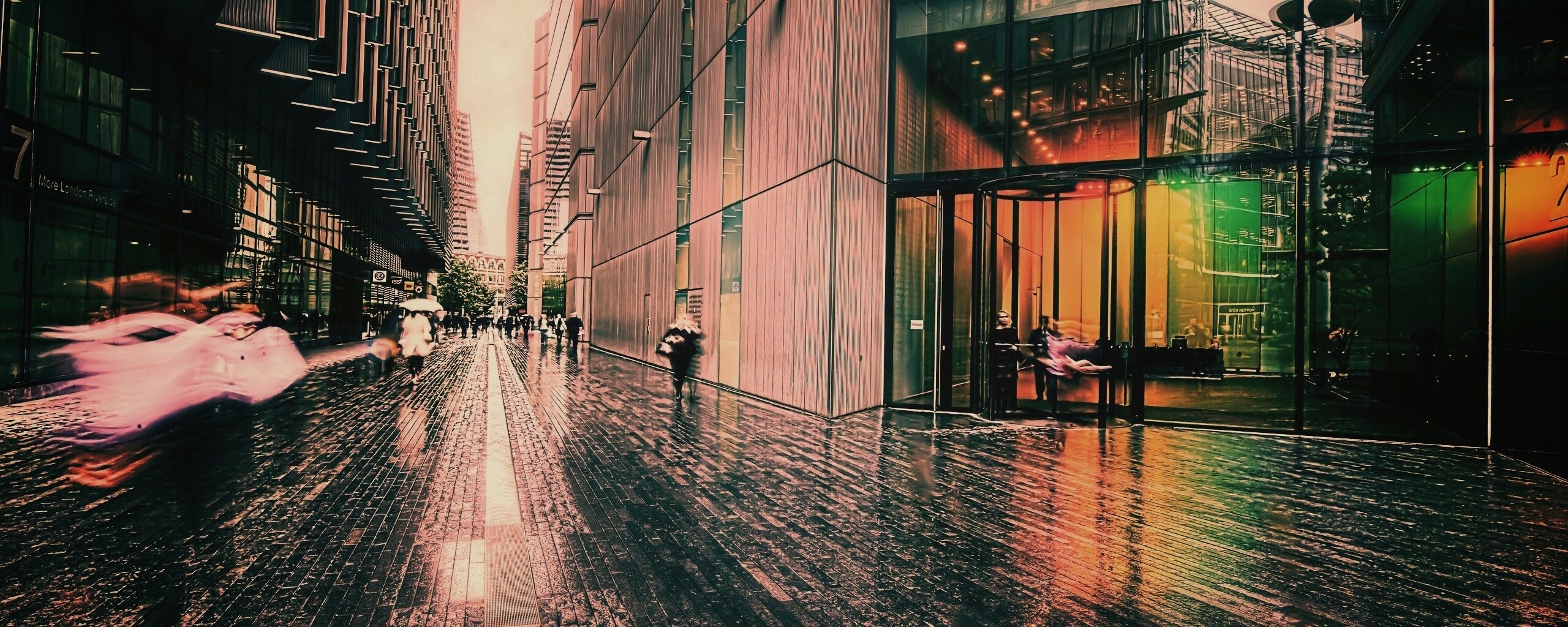 Улица в Англии обои