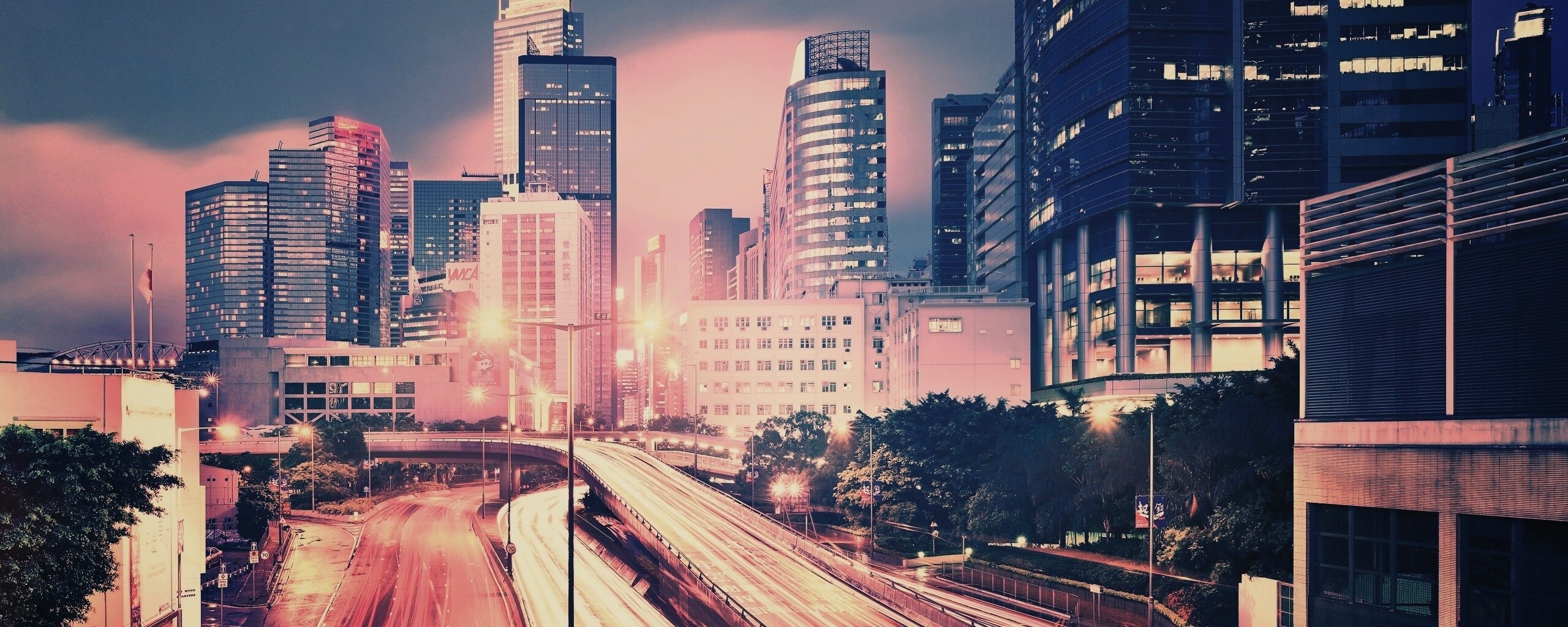 Огни Гонконга обои