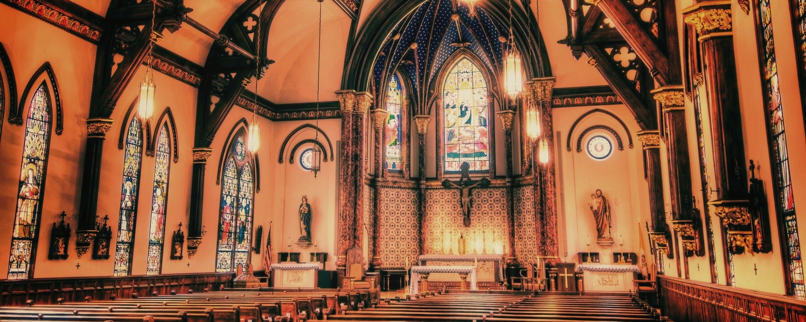 Внутреннее убранство собора обои