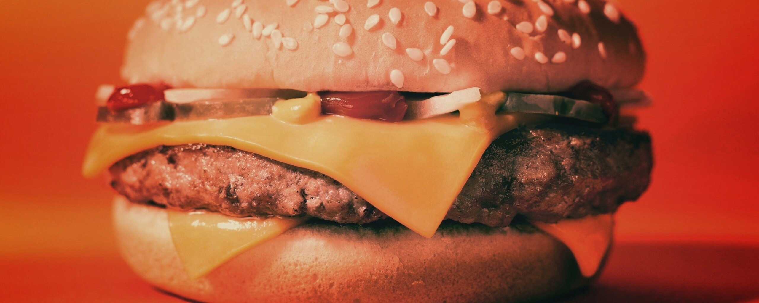 Сочный чизбургер обои