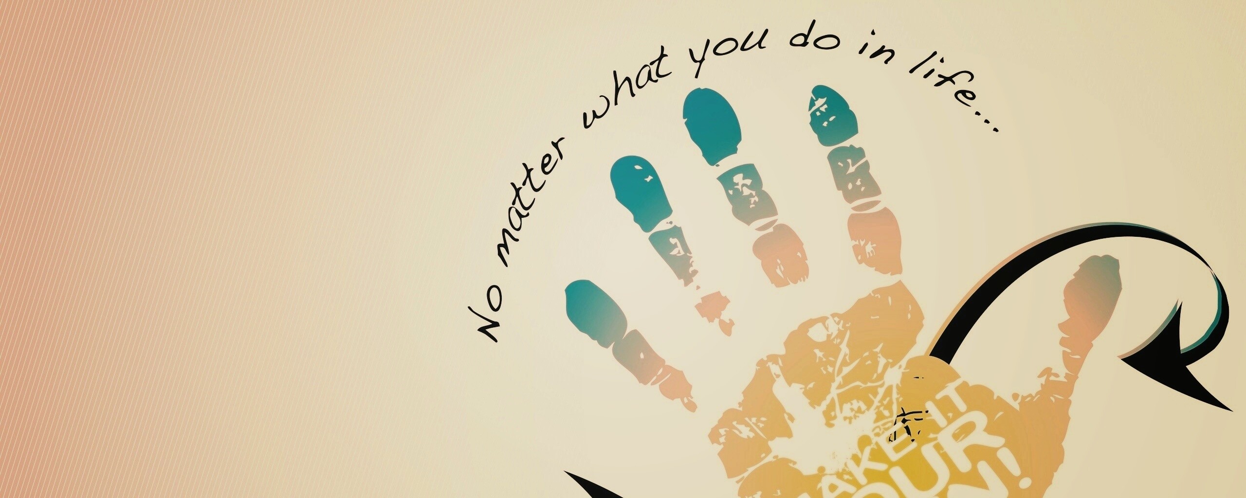 Не важно что ты делаешь, делай по своему! обои