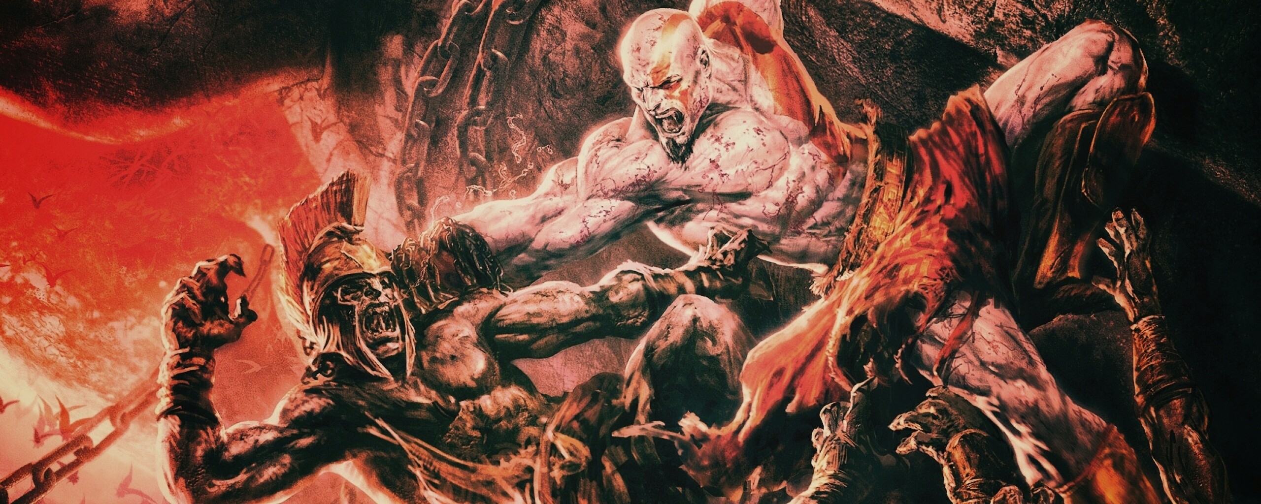 Бог войны обои