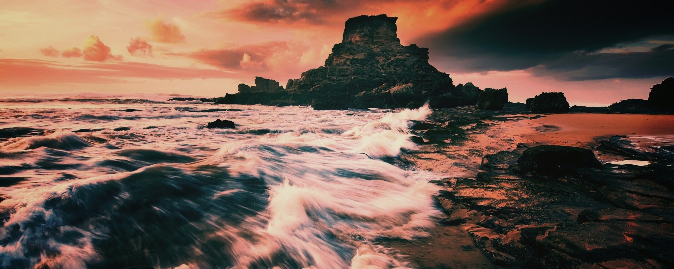 Побережье HDR обои