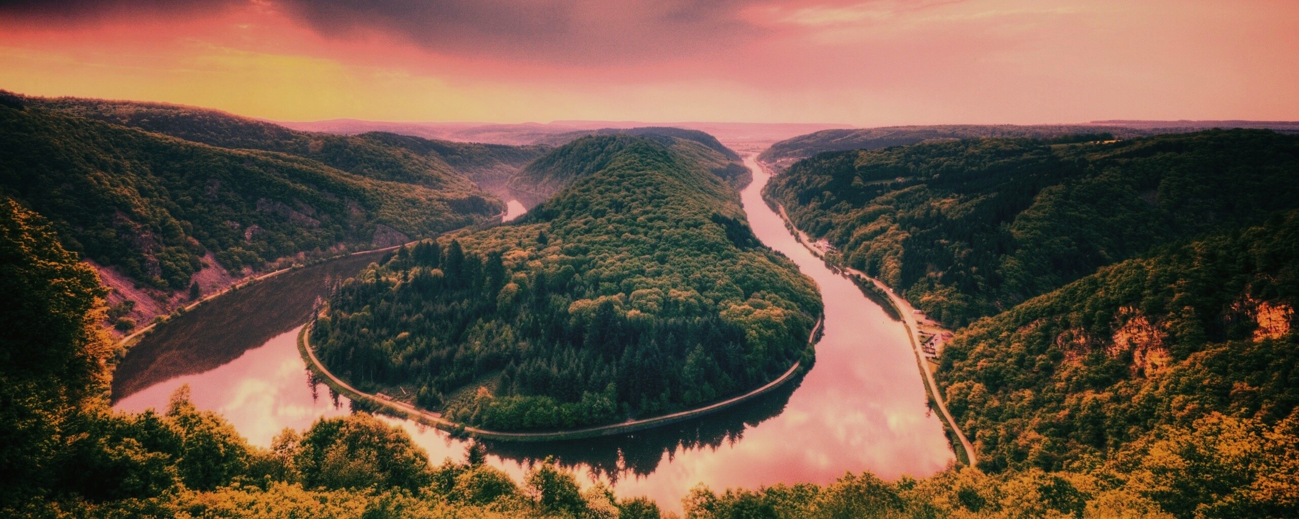 Извилистый каньон обои