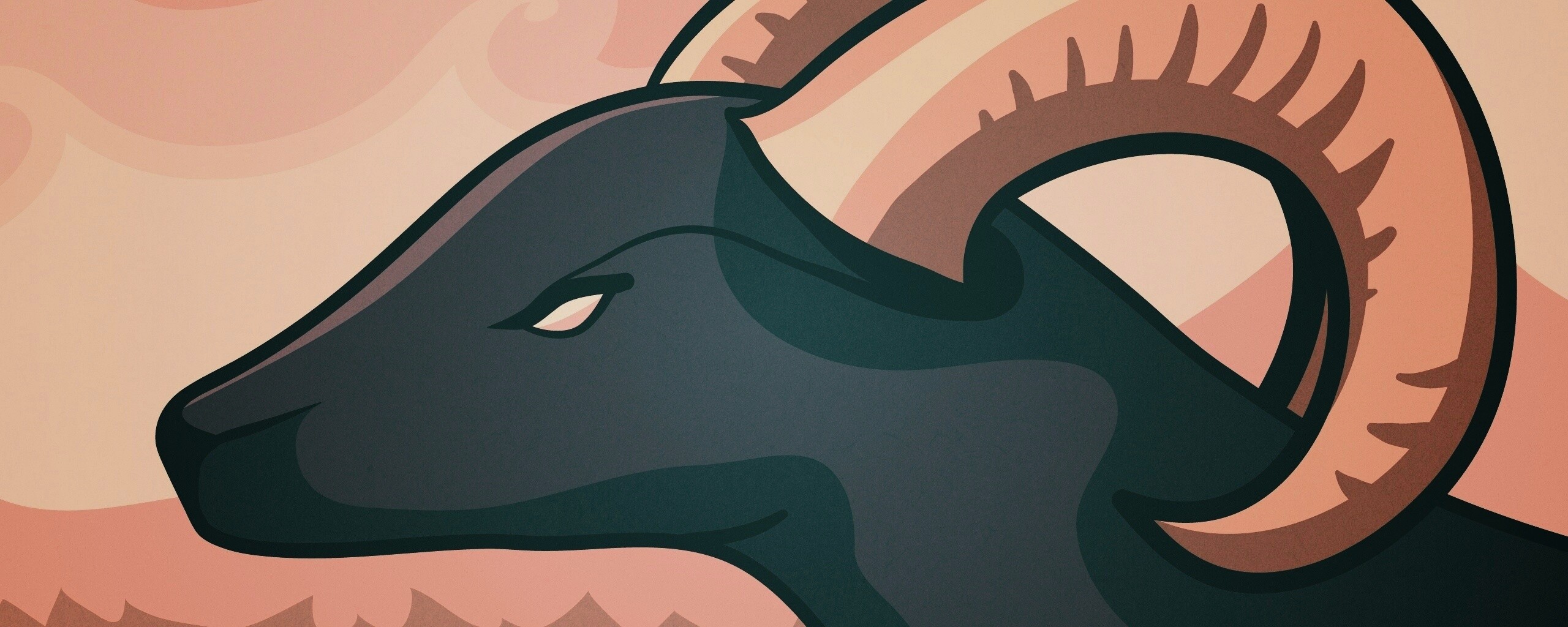 Векторный баран обои