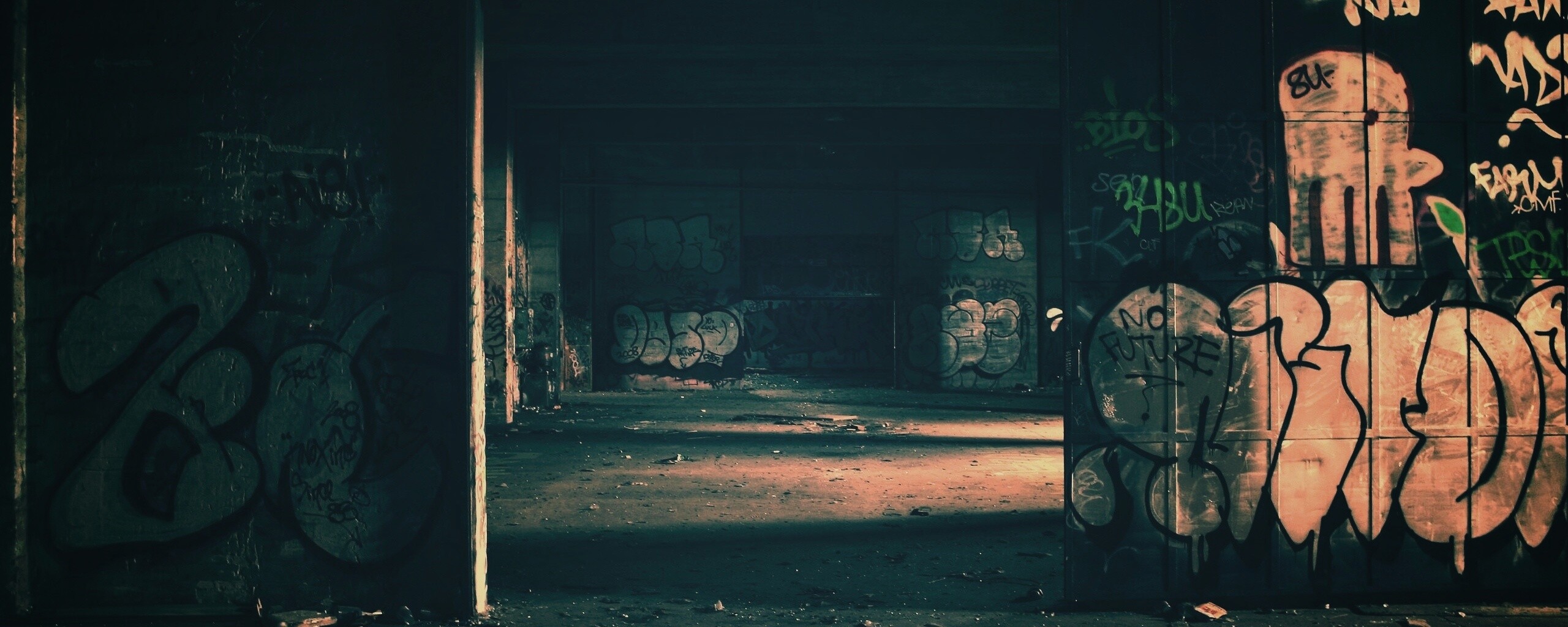 Заброшенное здание обои