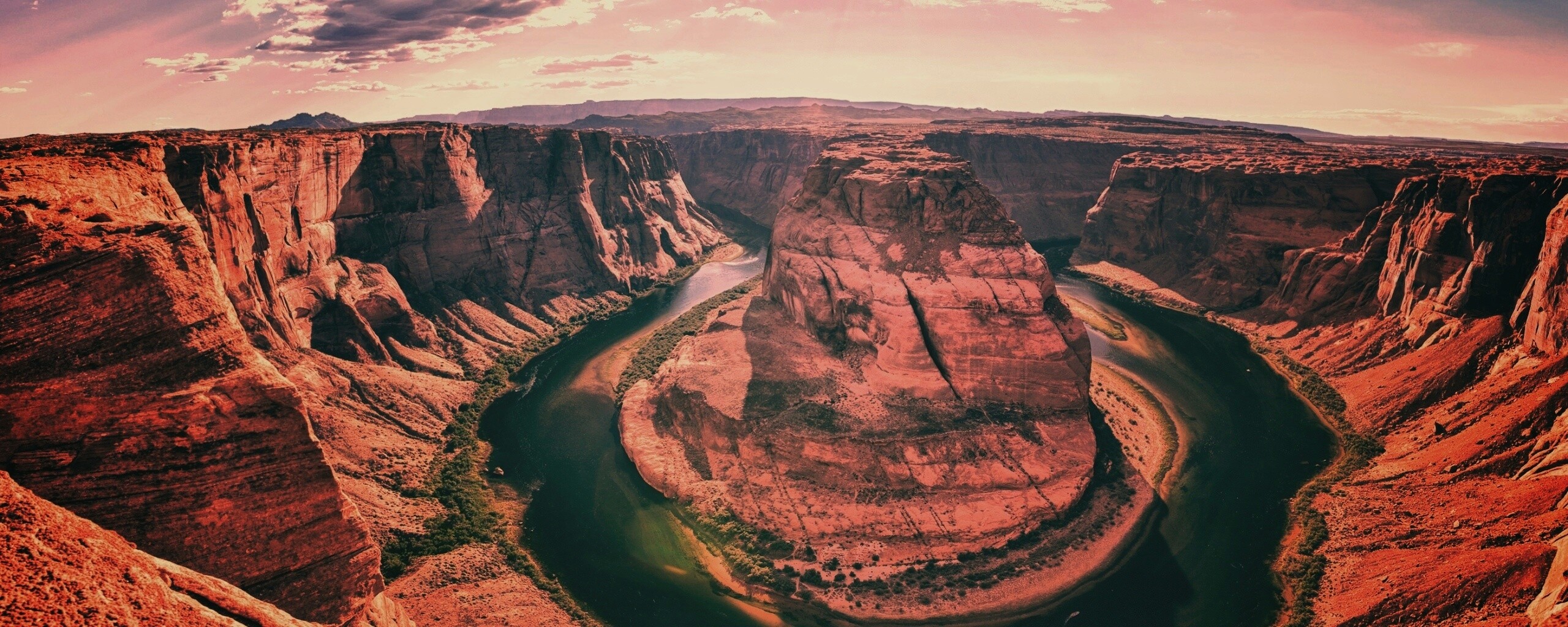 Каньон летом обои