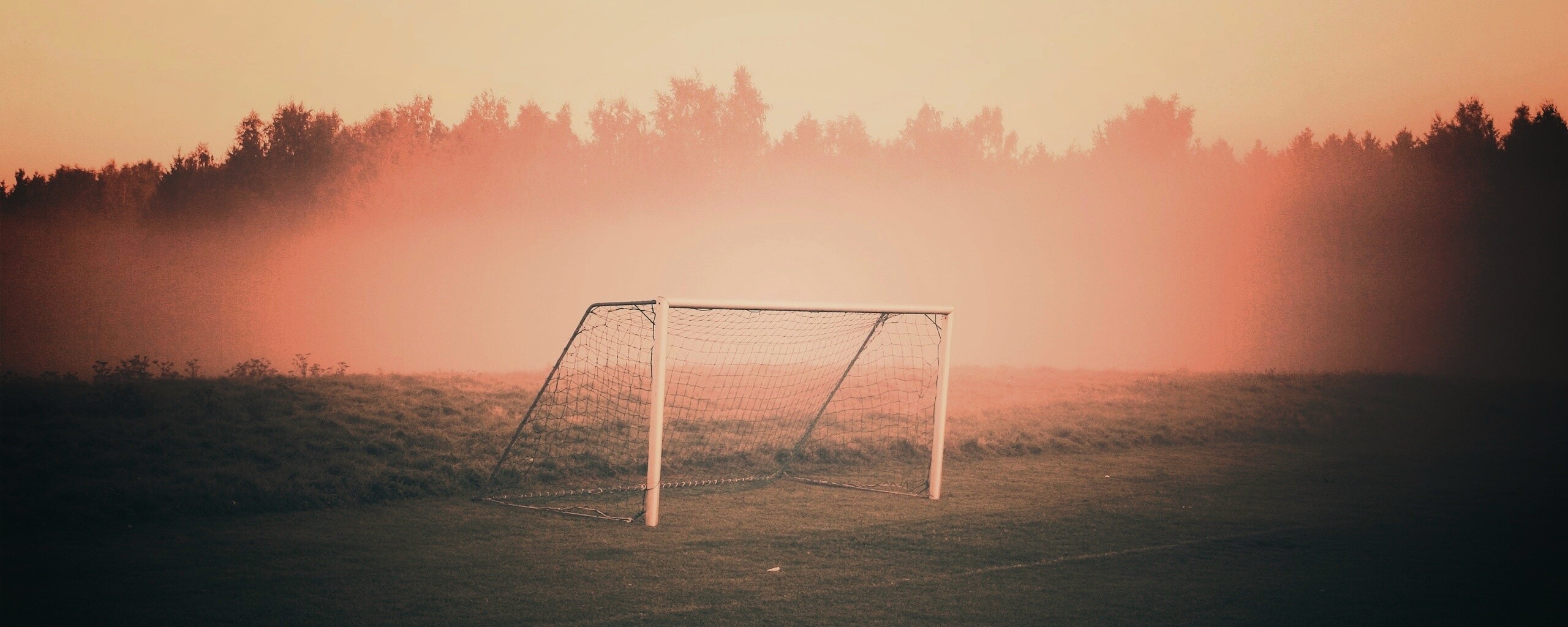 Футбольные ворота обои