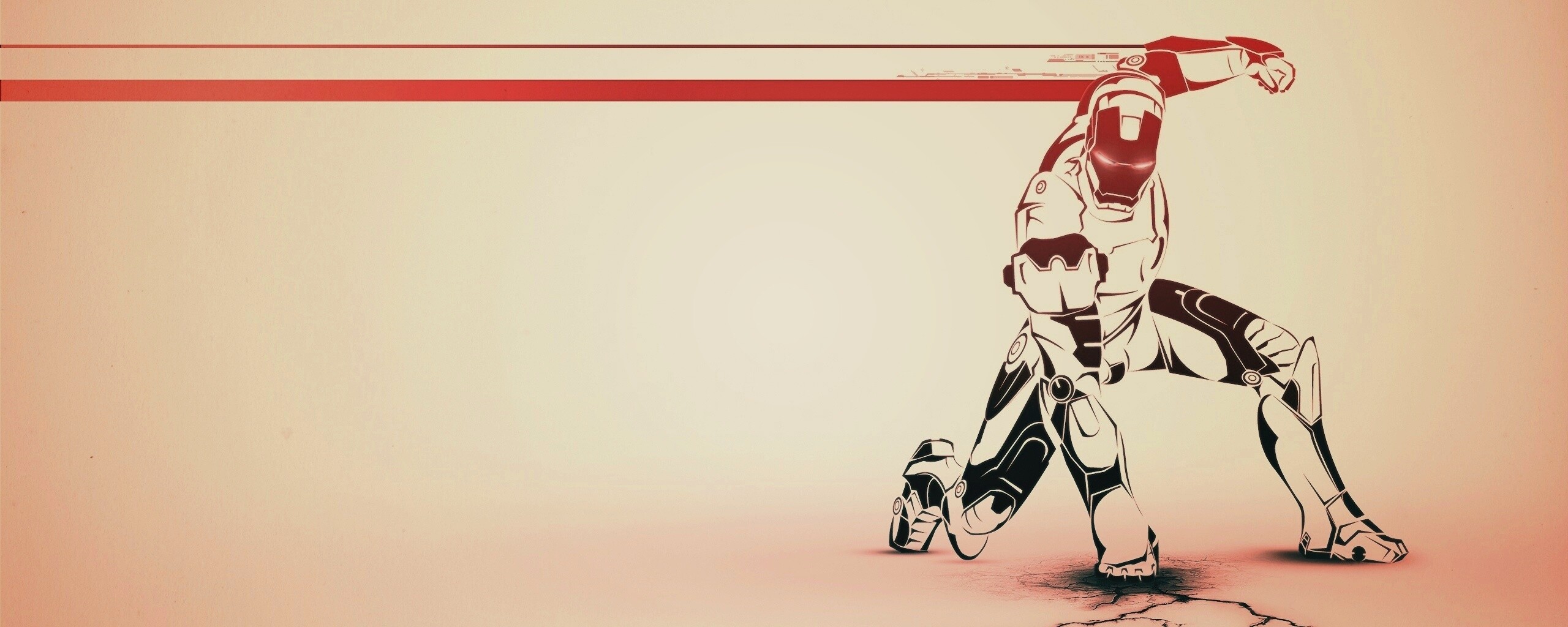 Векторный Железный Человек обои