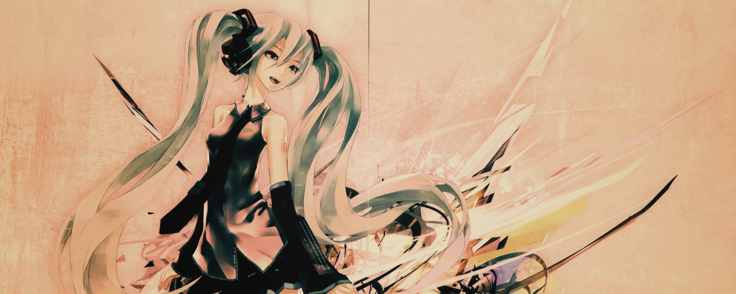 Арт с Хатсуне Мику обои