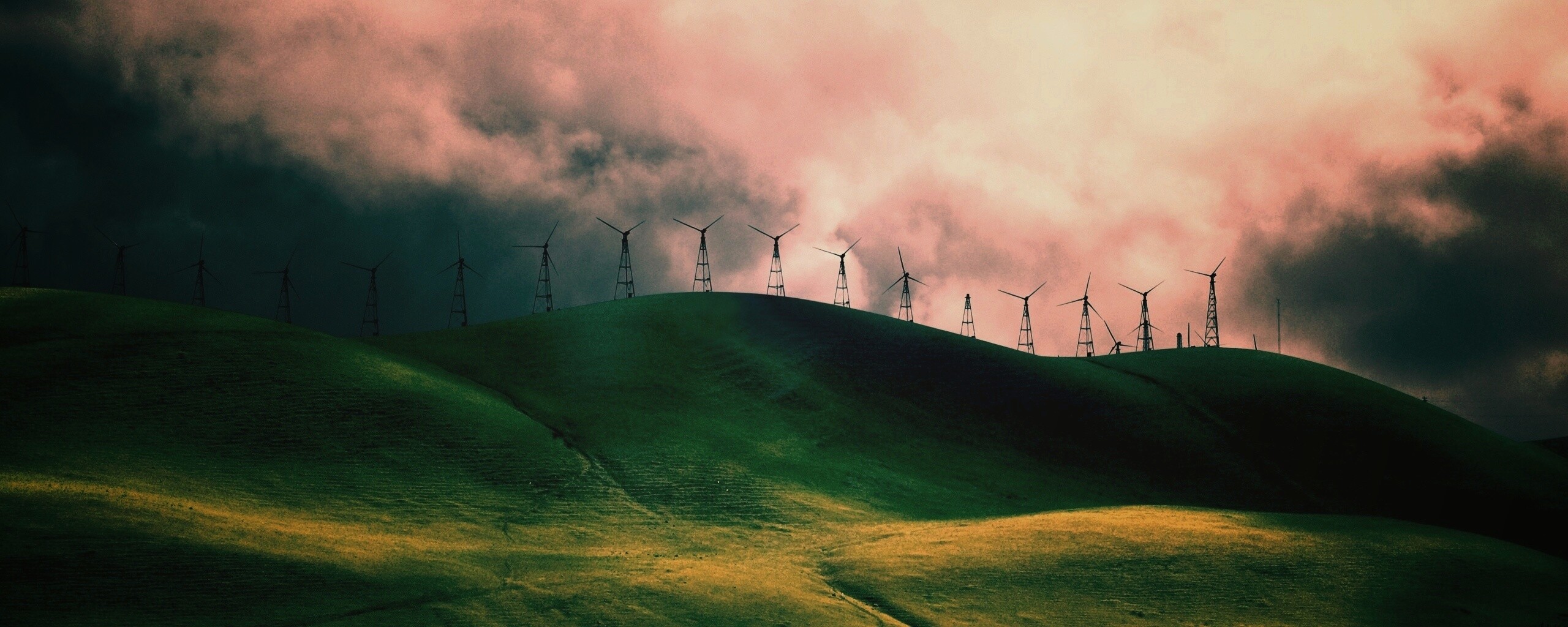 Время ветряков обои