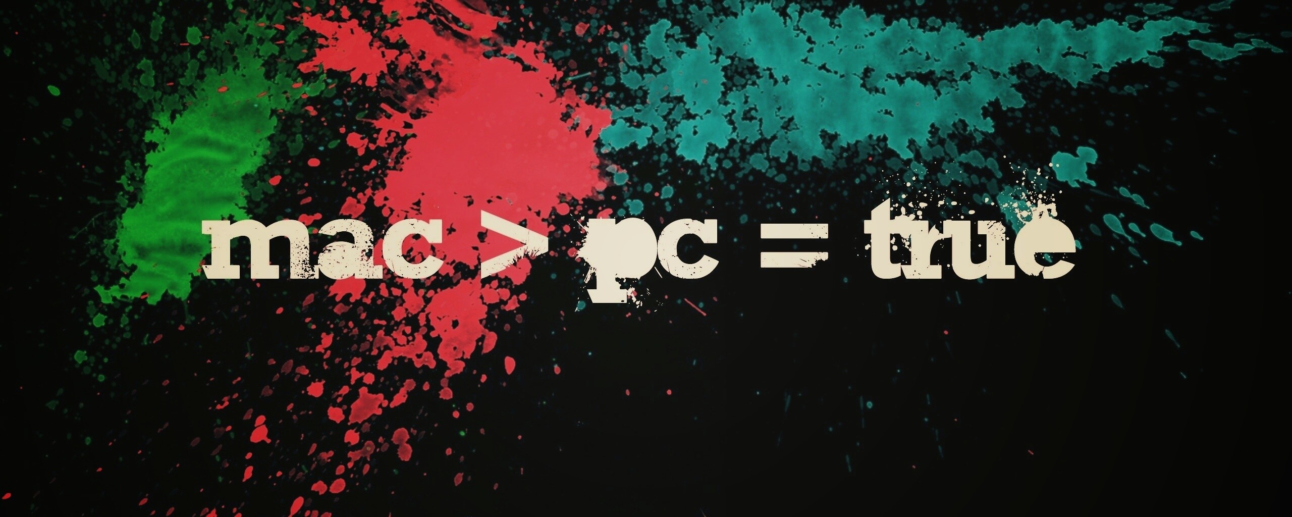 Mac лучше Pc обои