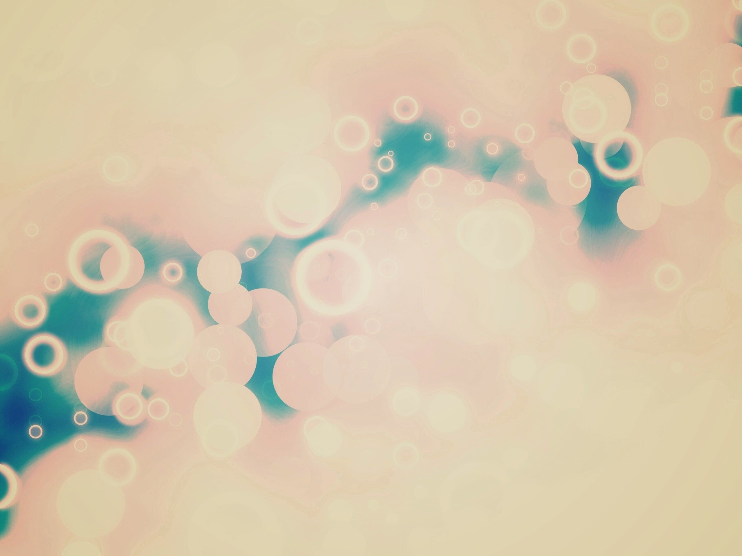 Белые круги и блики обои