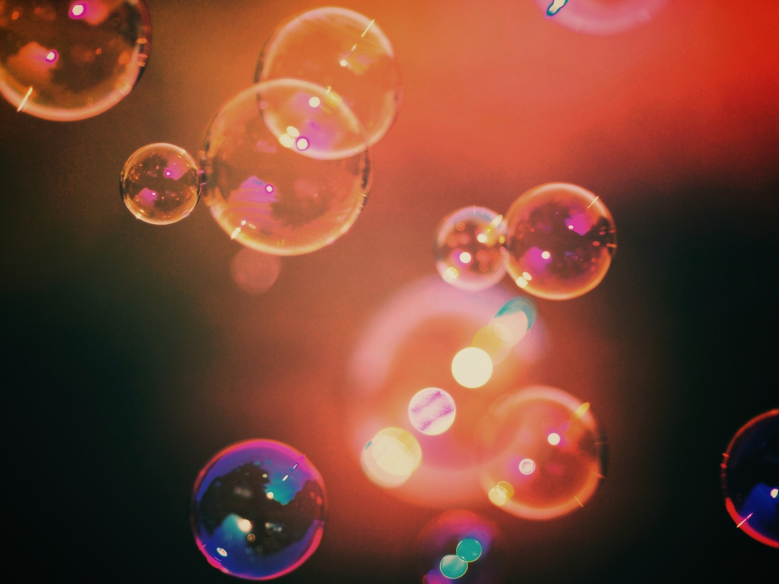 Мыльные пузыри обои