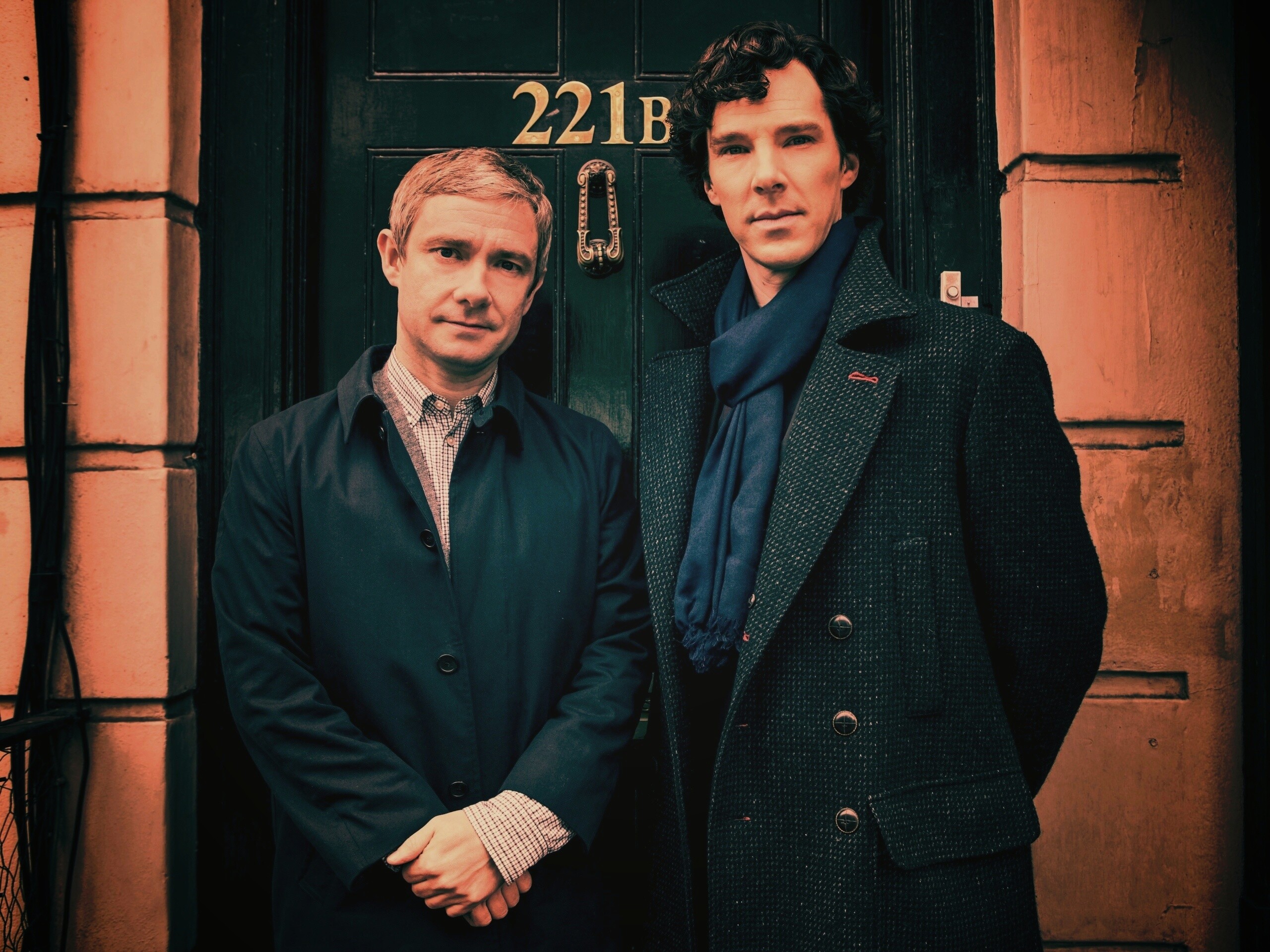 Шерлок и Ватсон обои