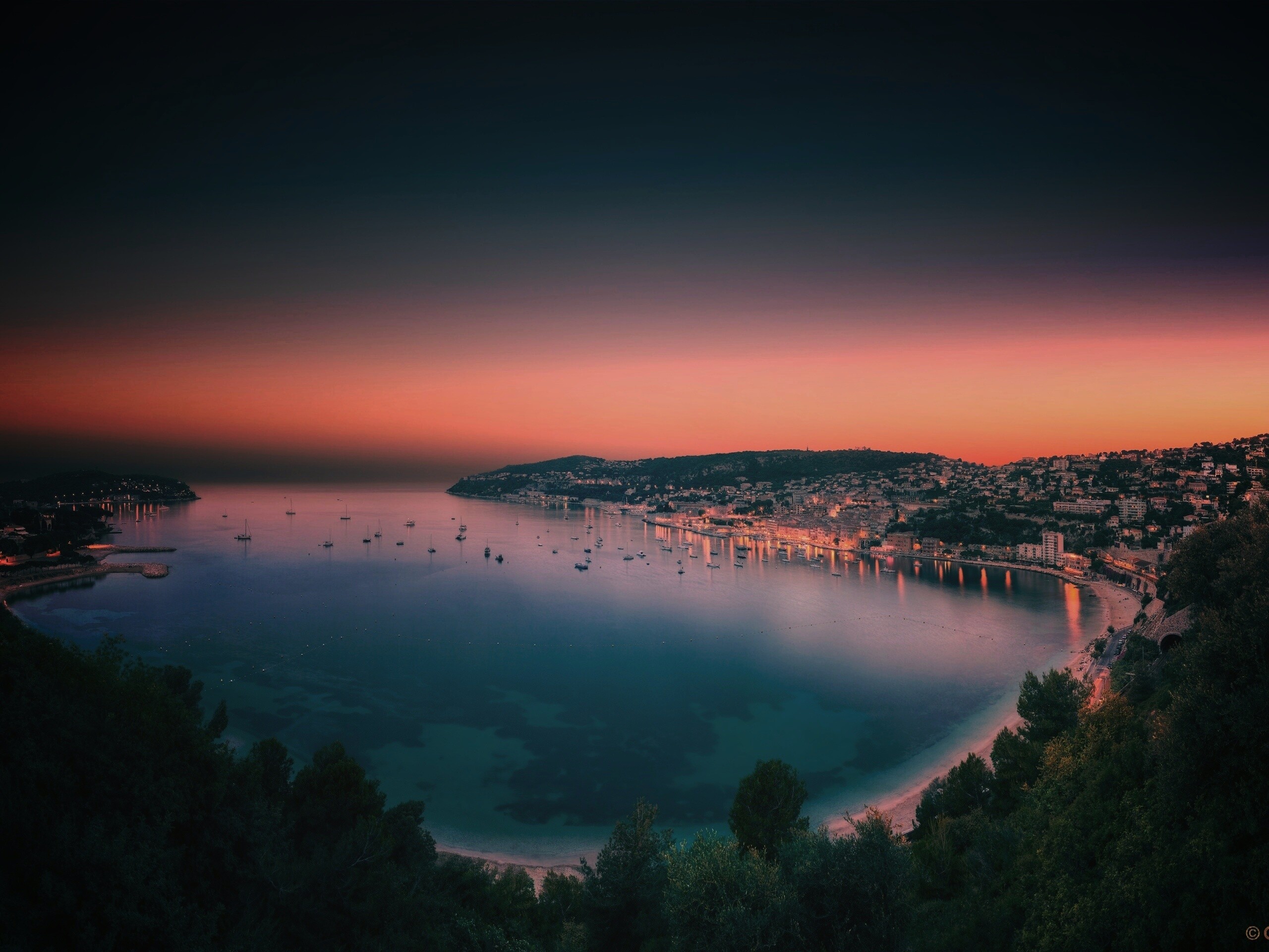 Ночь в Монако обои