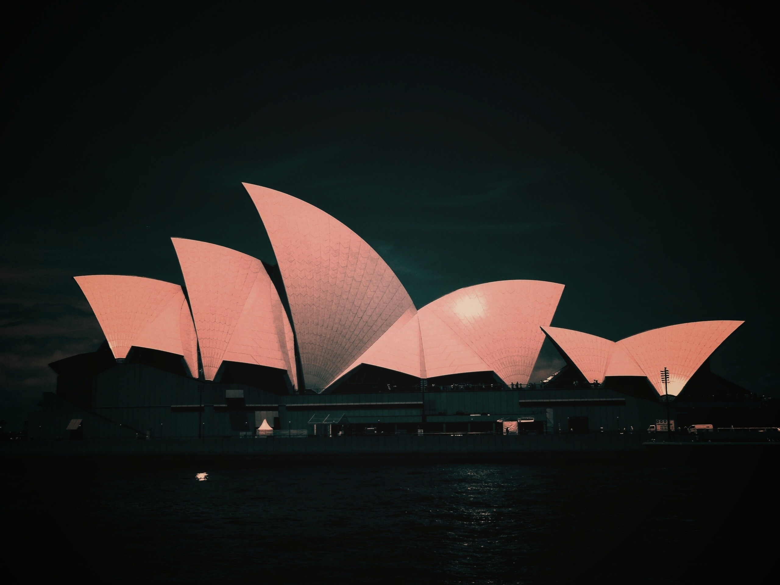 Здание оперного театра в Сиднее обои