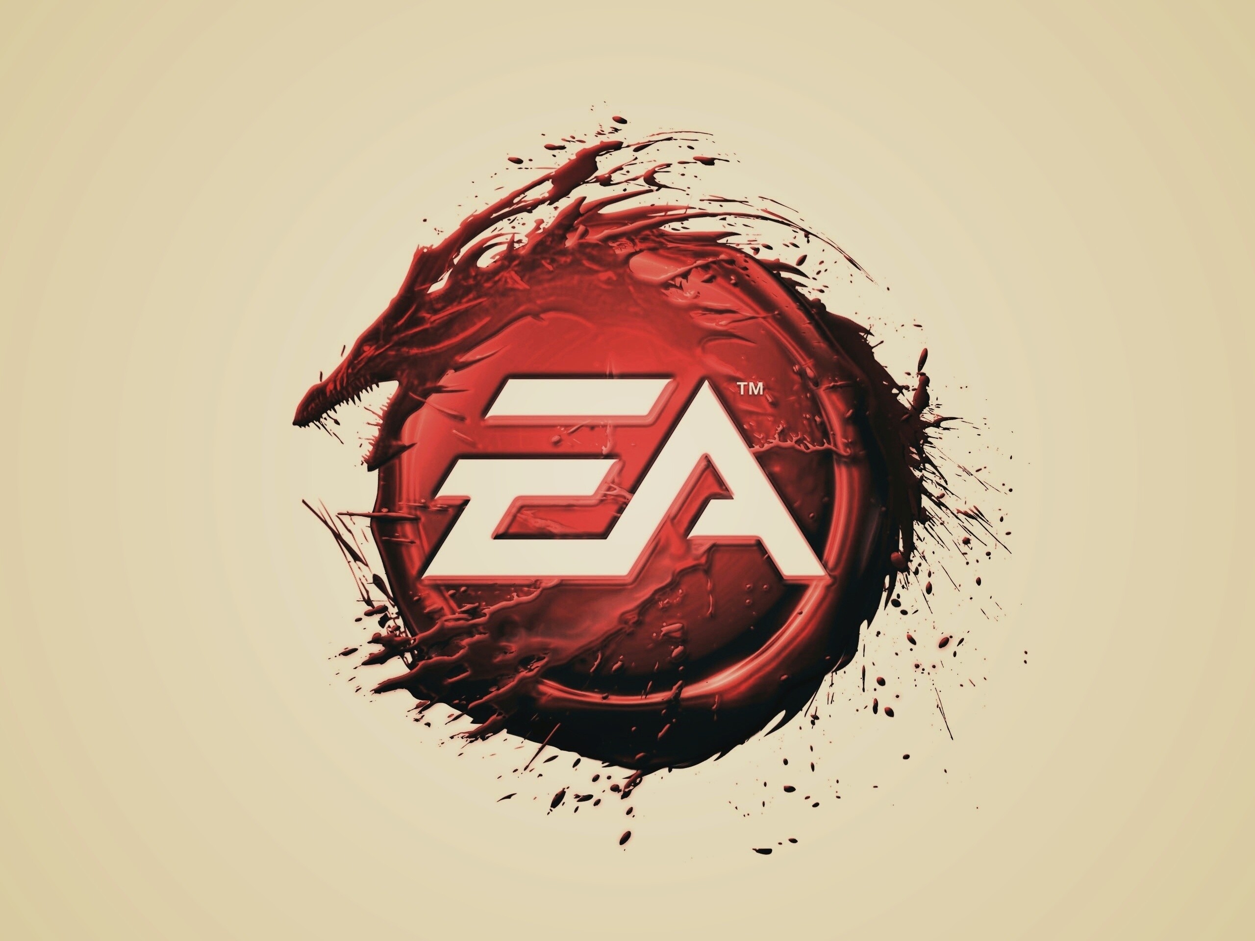 Логотип Electronic Arts из Dragon Age обои