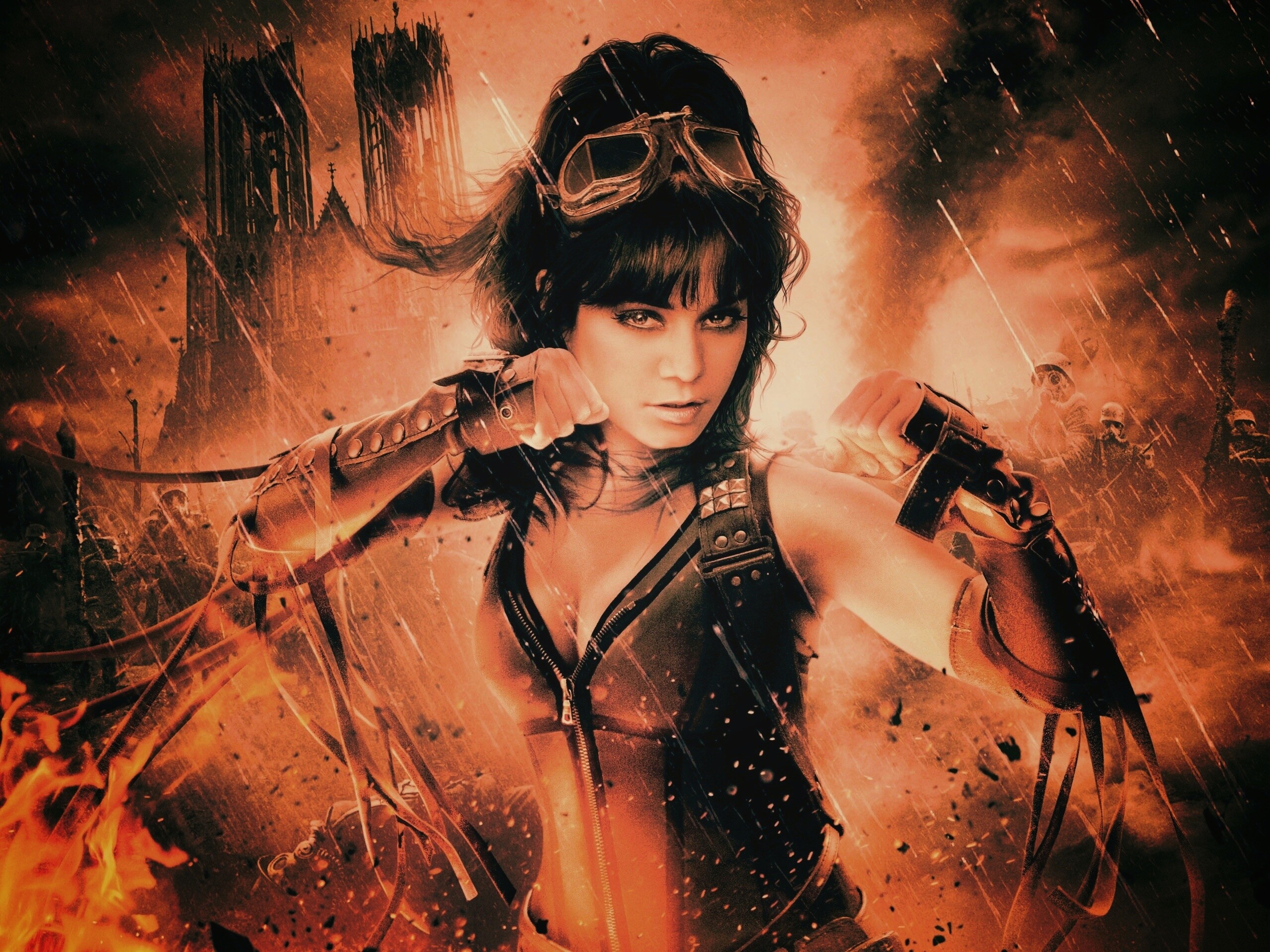 Blondie из фильма "Запрещенный прием" обои